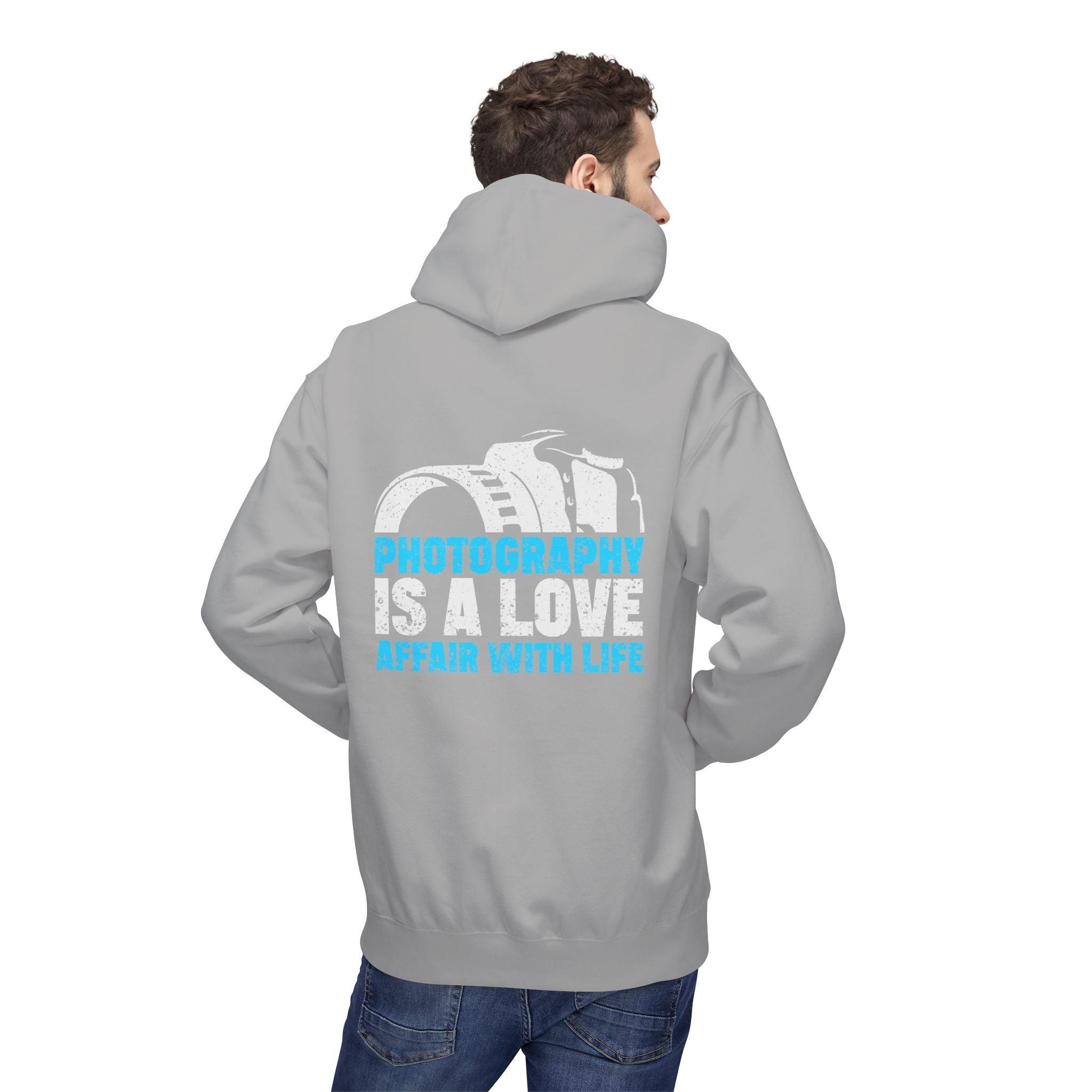 Cozy Fleece Hoodie for Photography Lovers: Embrace Life's Moments in Style