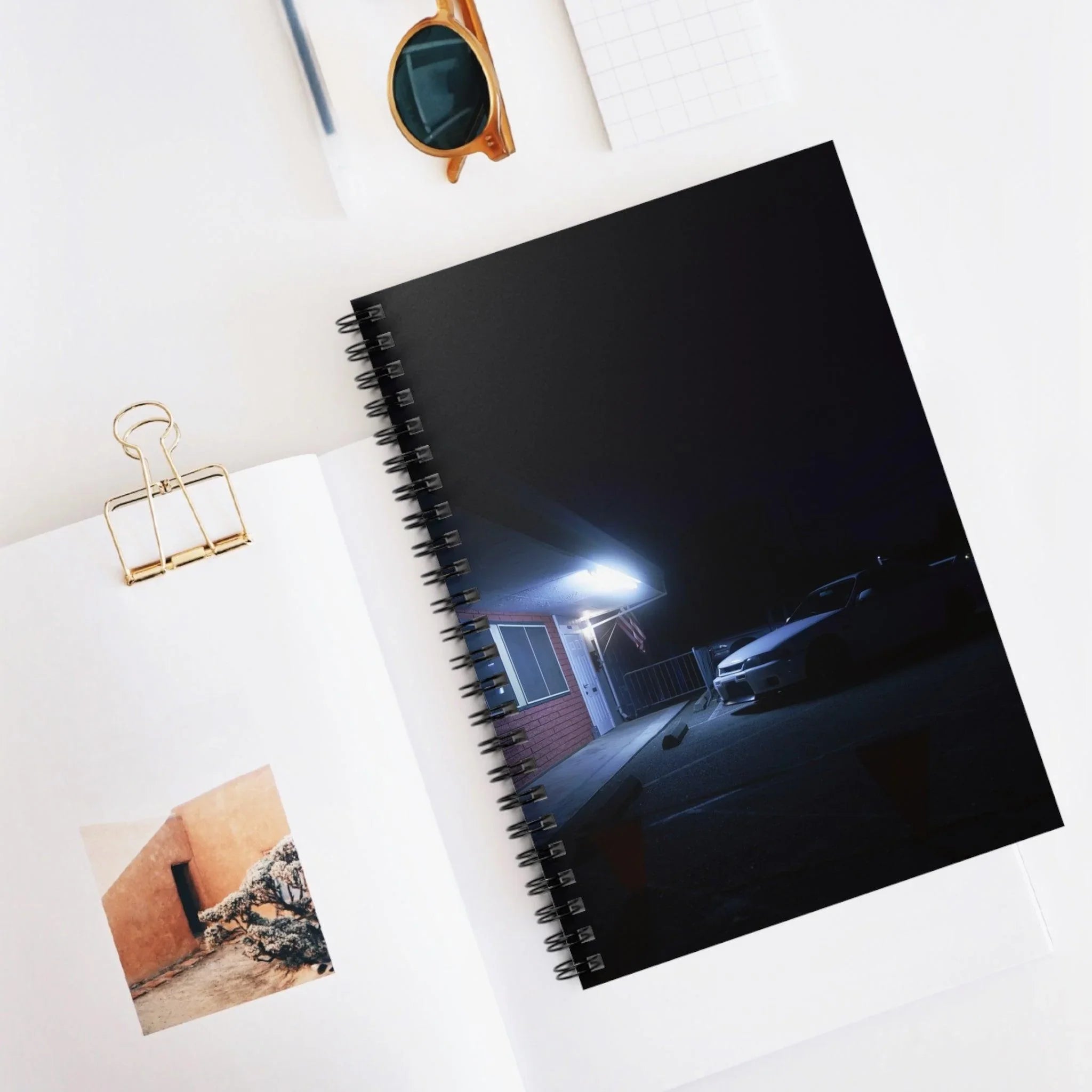Nissan Skyline R33 GTS-T Automotive Spiral Notebook #007 - Throttle Designs