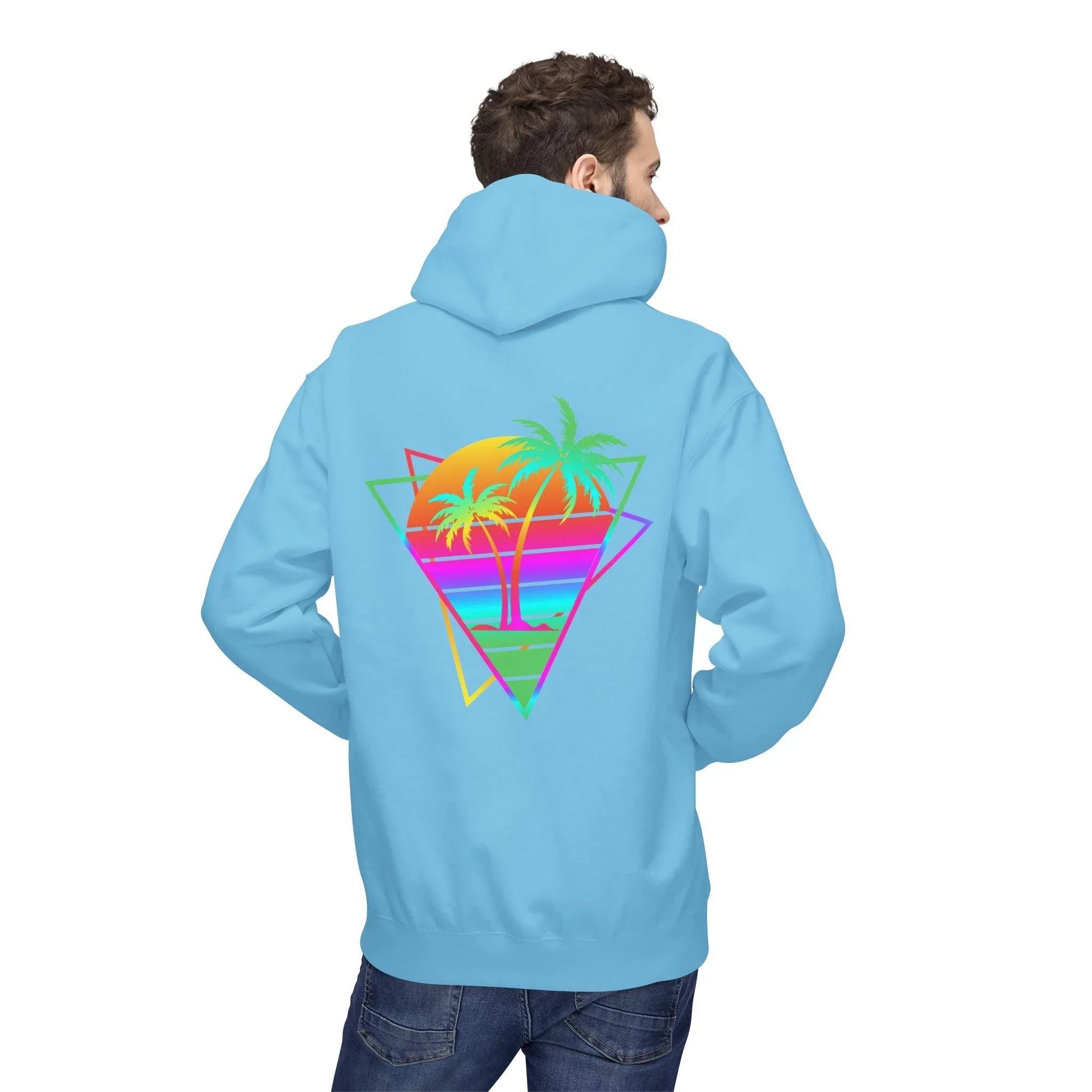 Vaporwave Vintage Fleece Hoodie for Ultimate Comfort and Style
