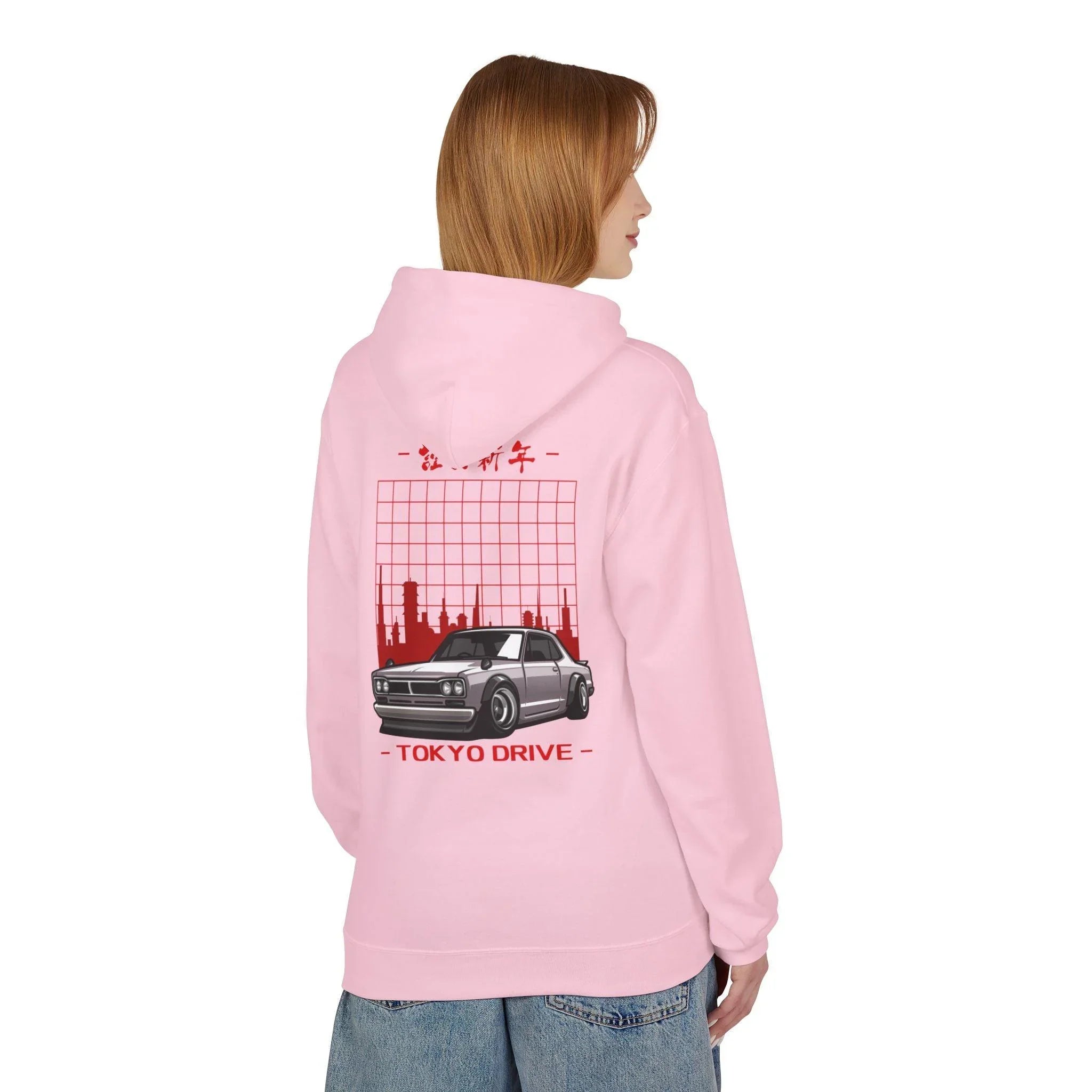 Tokyo Drive Luxe Fleece Hoodie for Ultimate Comfort and Style