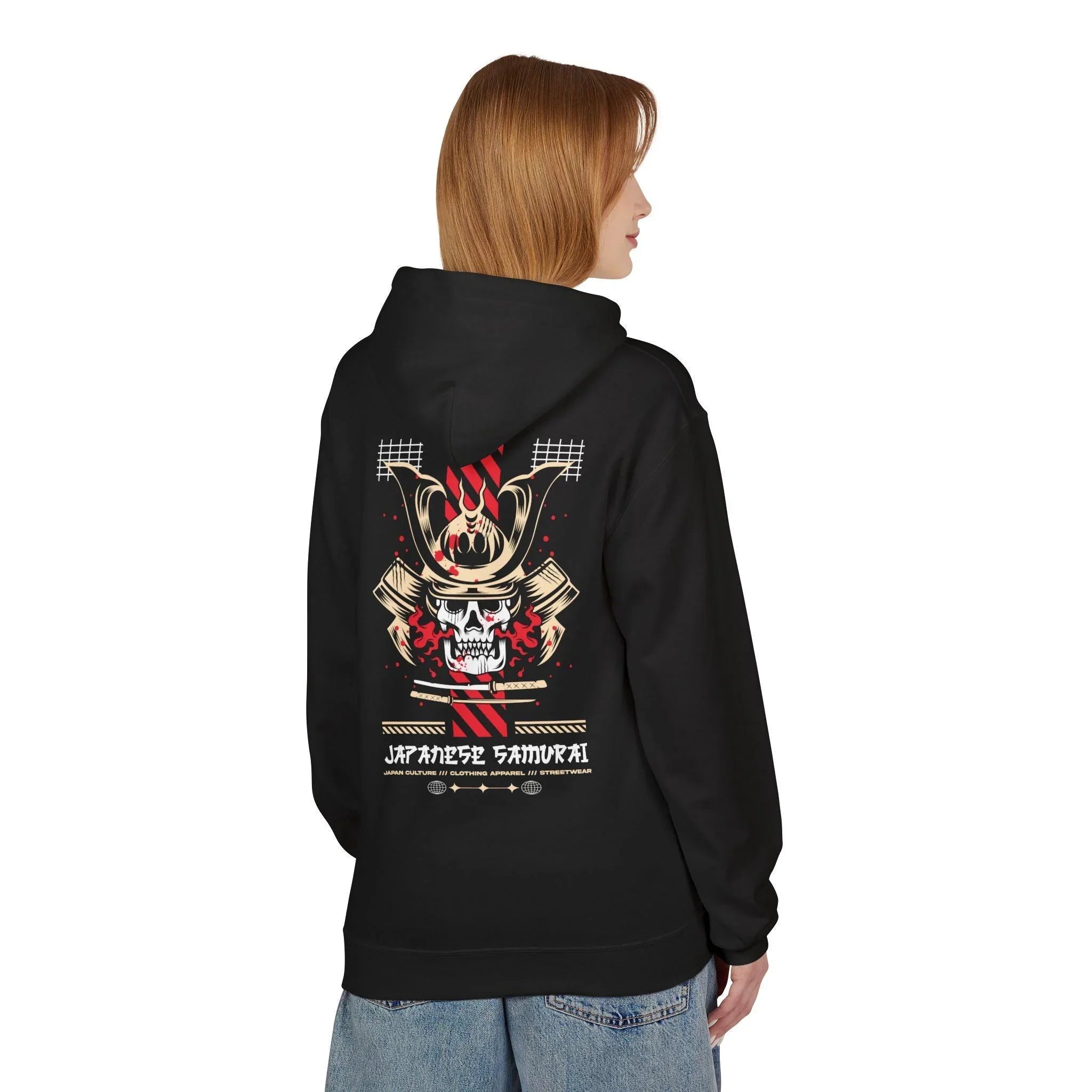 Ultimate Samurai Streetwear Fleece Hoodie for Comfort and Style
