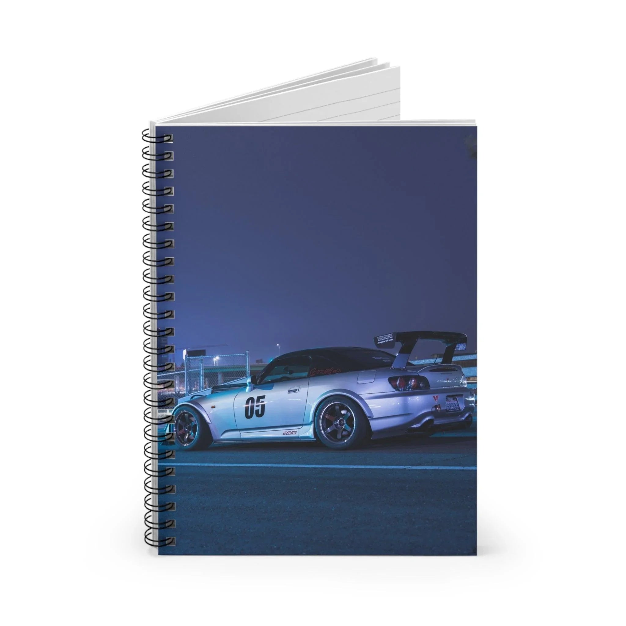 Honda S2000 Automotive Spiral Notebook #023 - Throttle Designs
