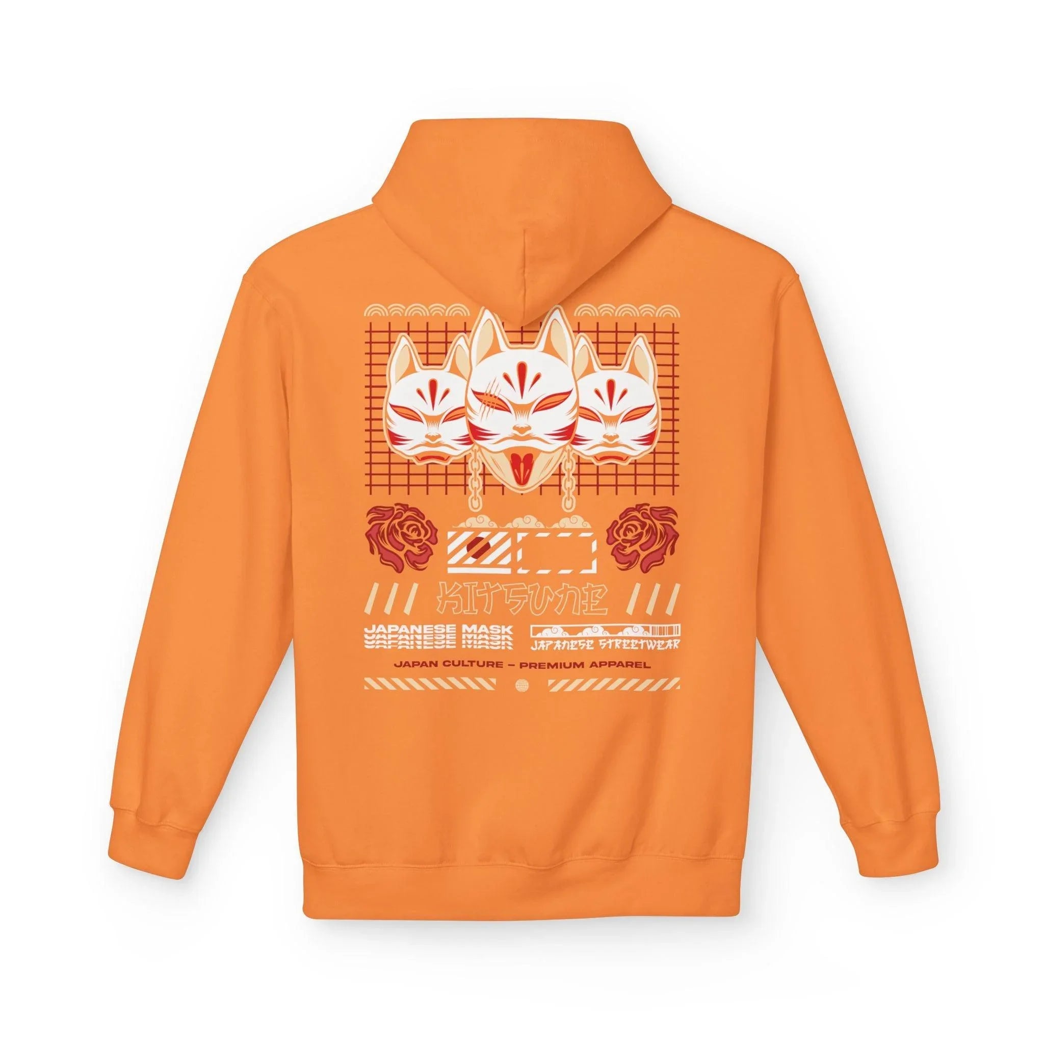 Ultimate Kitsune Japanese Streetwear Fleece Hoodie for Comfort and Style