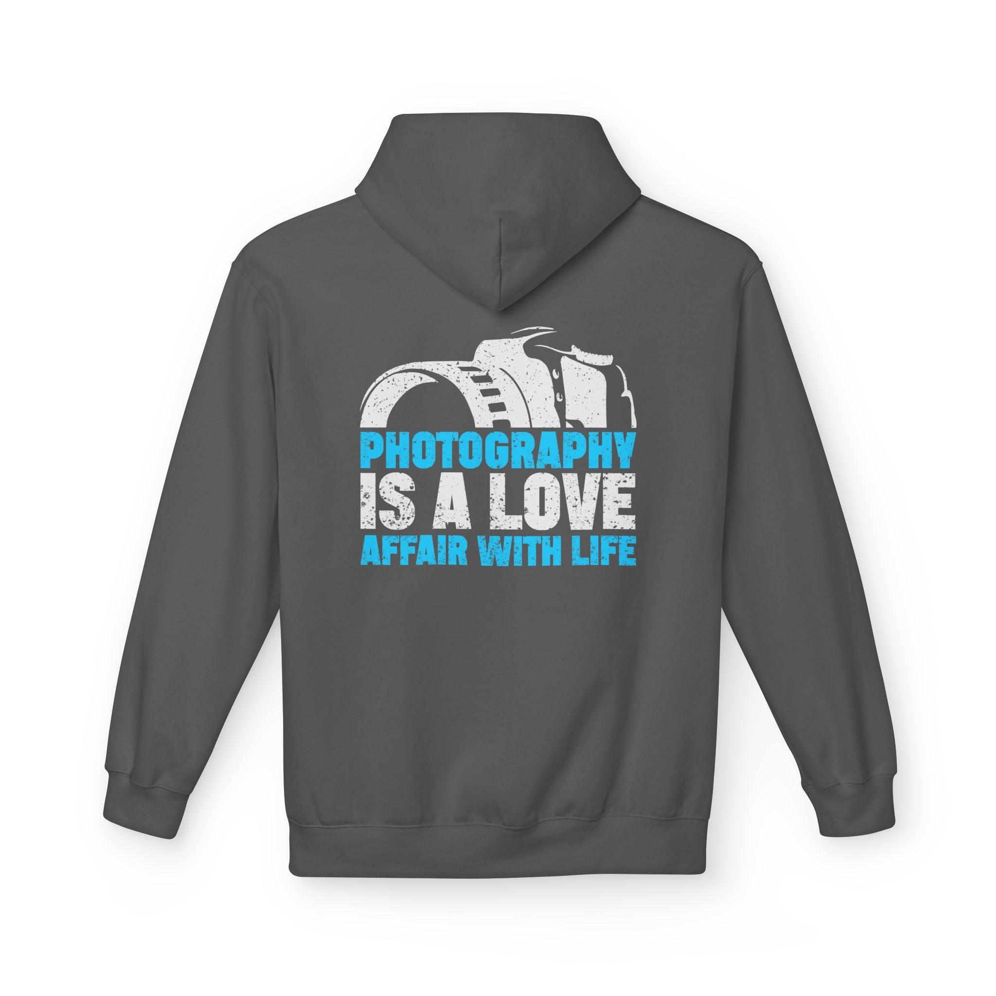 Cozy Fleece Hoodie for Photography Lovers: Embrace Life's Moments in Style