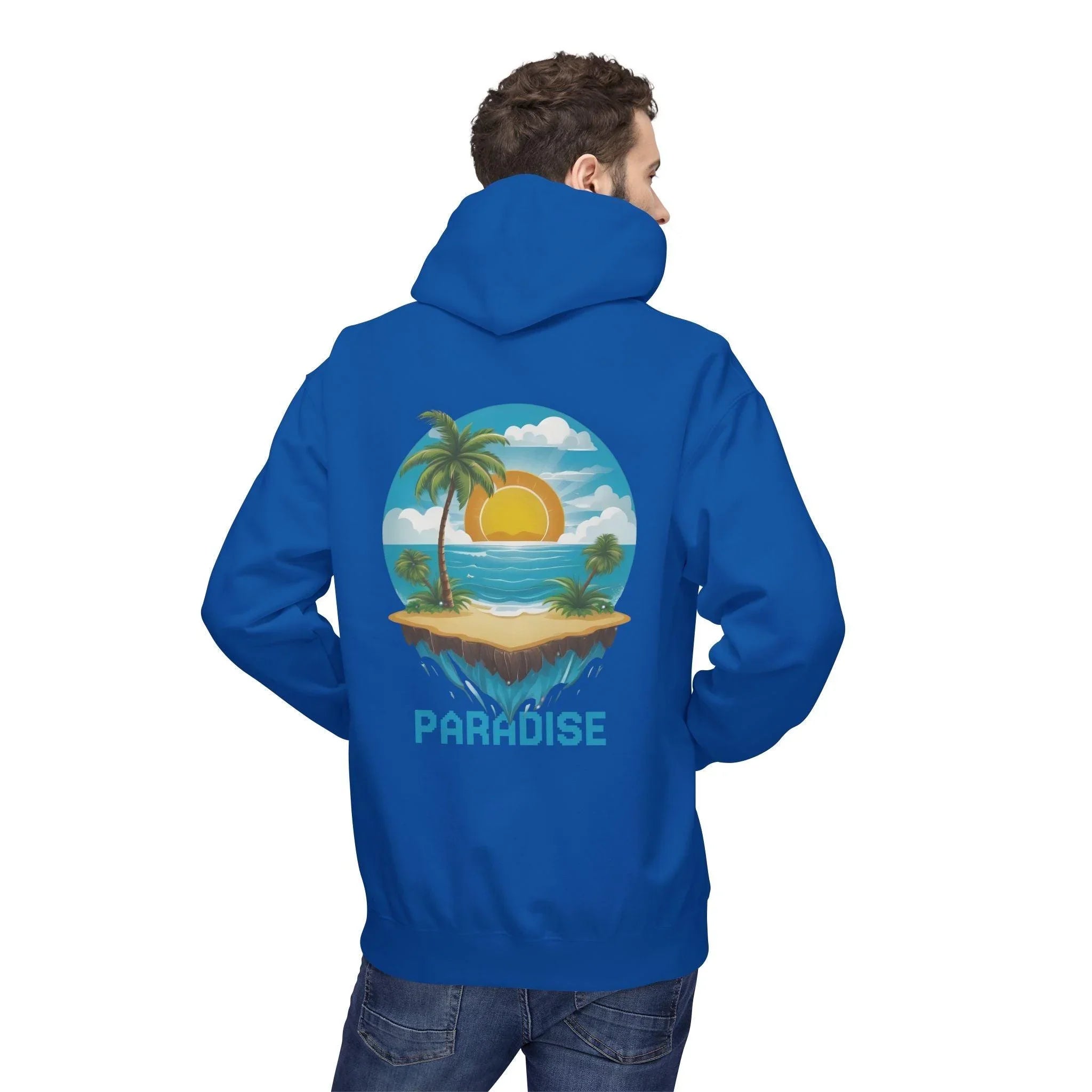 Cozy Paradise Fleece Hoodie for Ultimate Comfort and Style