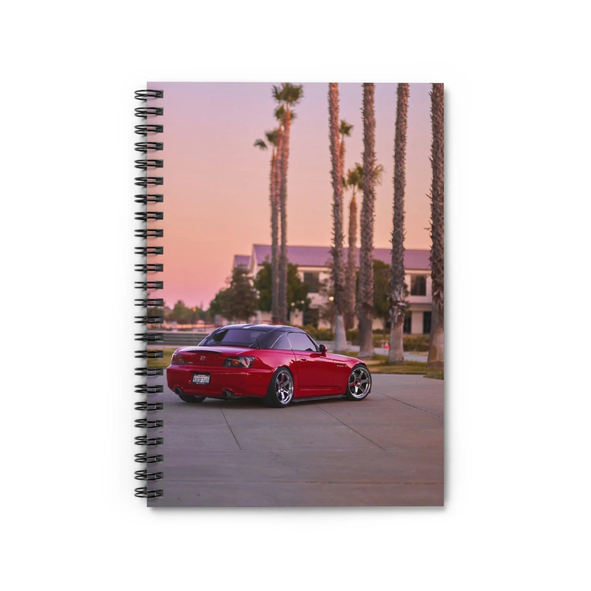 Honda S2000 Automotive Spiral Notebook #020 - Throttle Designs