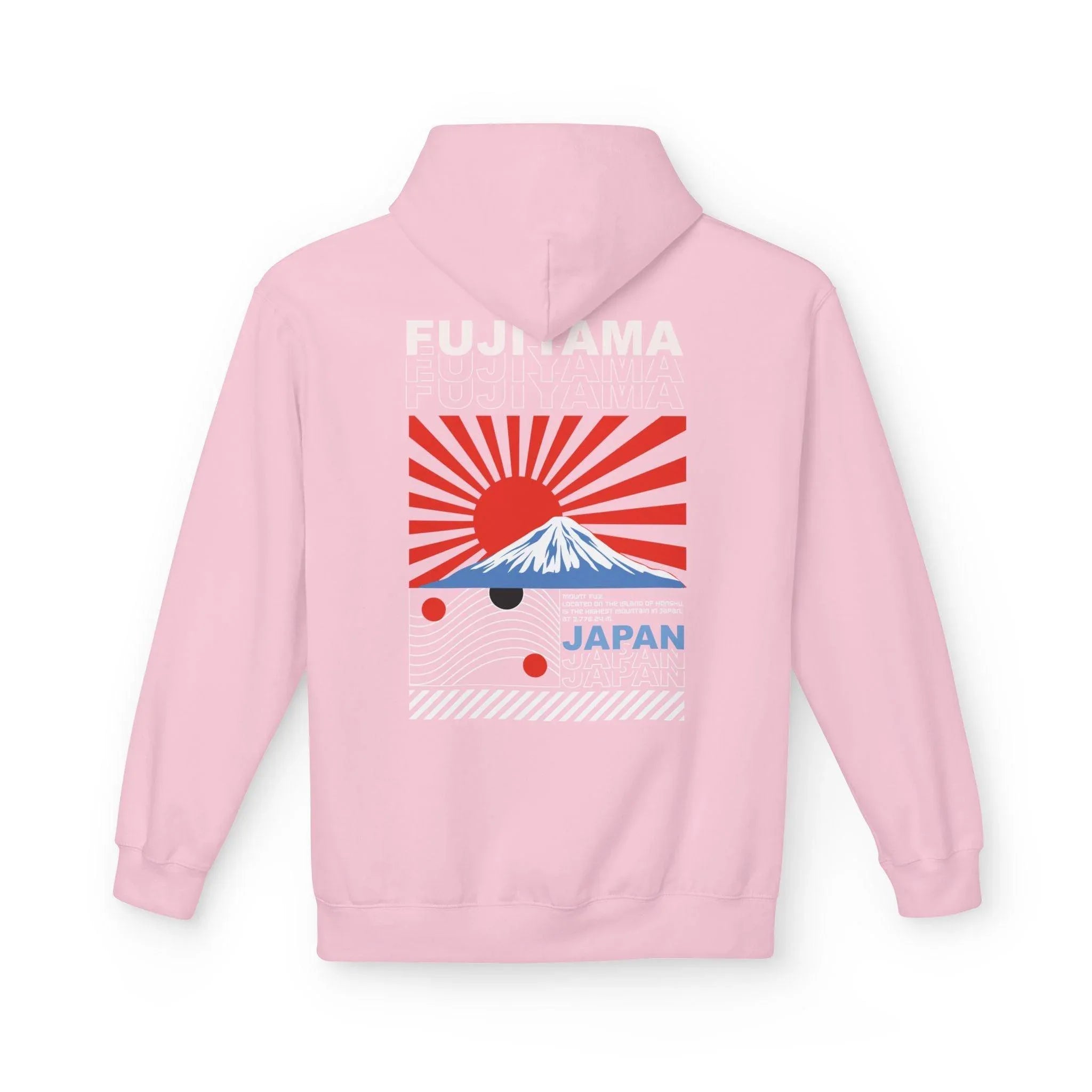 Fujiyama Japan Streetwear Cozy Fleece Hoodie - Ultimate Comfort & Style