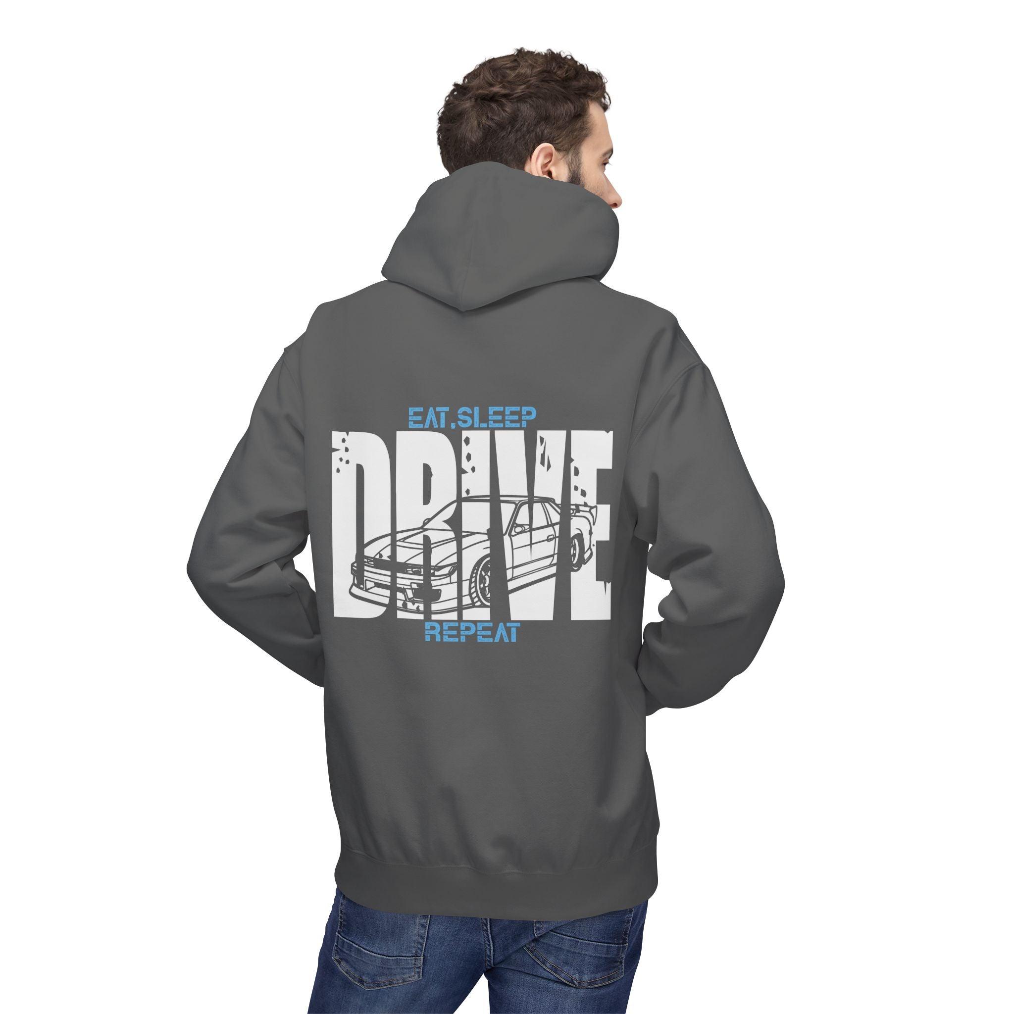 Nissan 240sx Silvia DRIVE Fleece Hoodie for Ultimate Comfort and Style