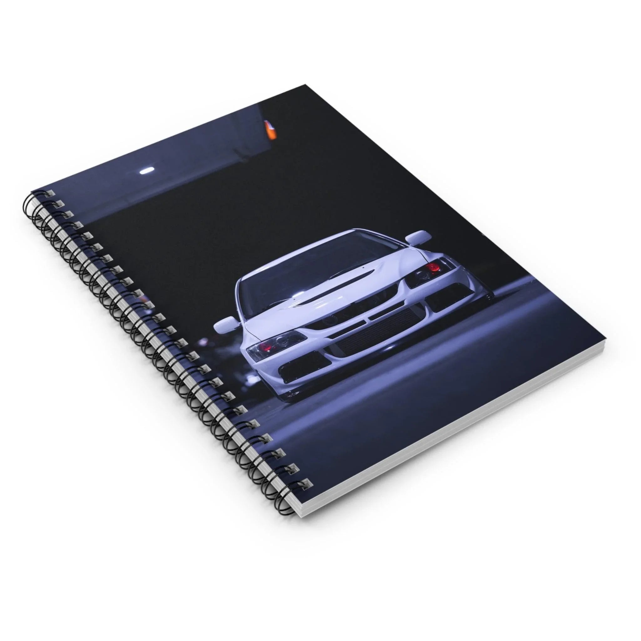 Mitsubishi Evo 8 Automotive Spiral Notebook #009 - Throttle Designs
