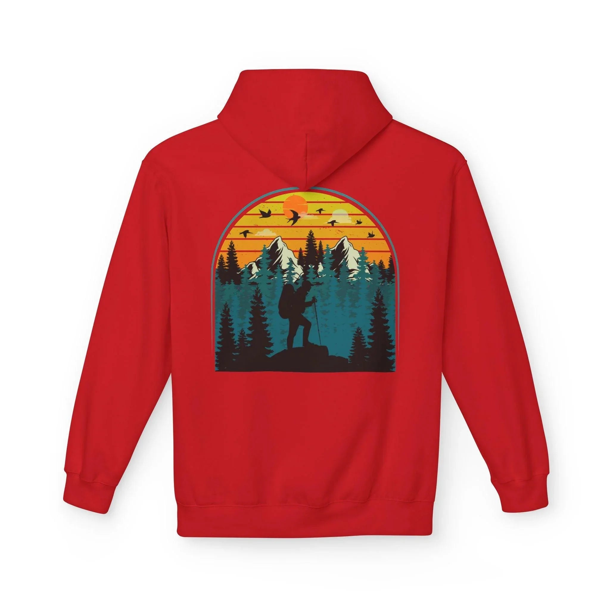 Ultimate Retro Outdoor Fleece Hoodie for Adventurers
