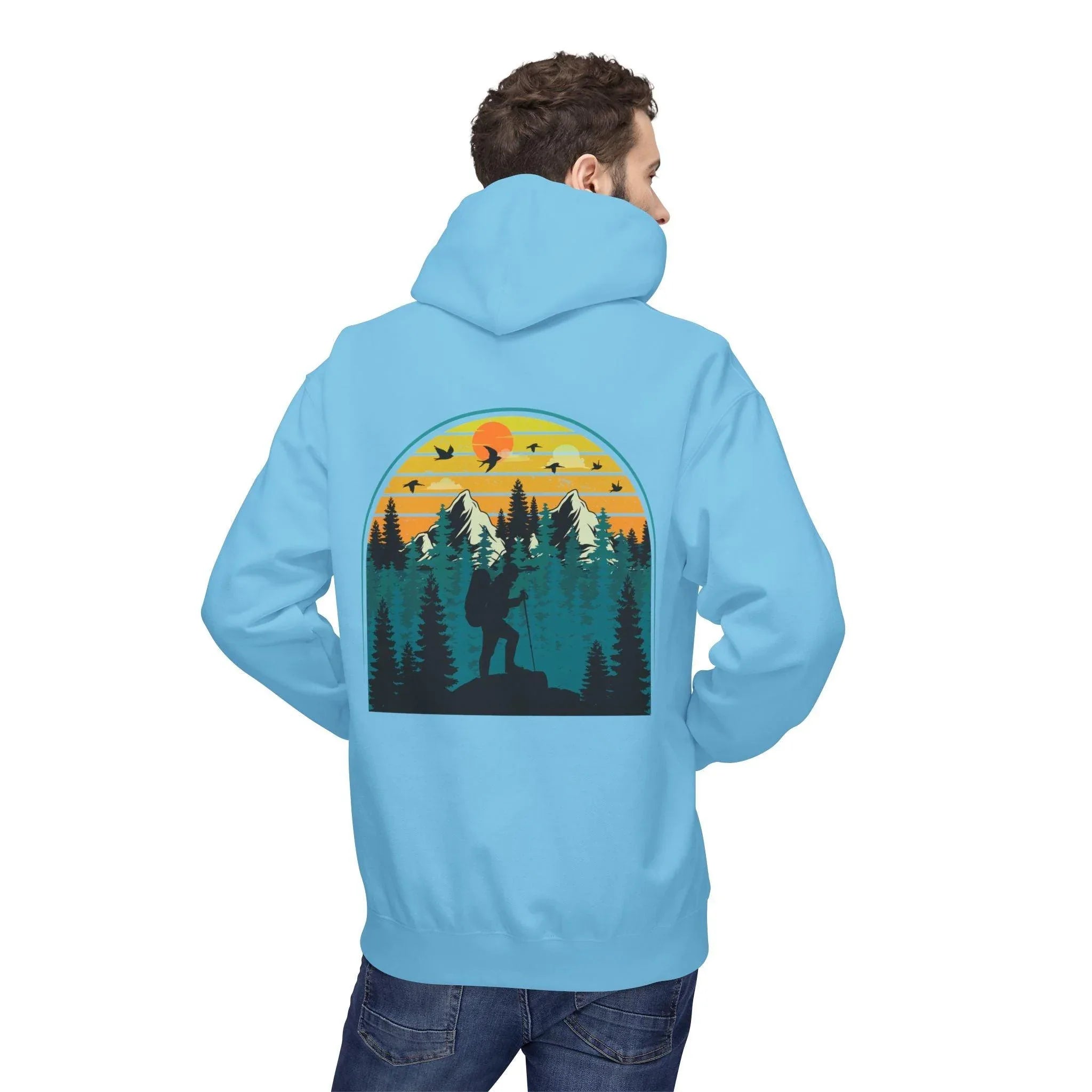 Ultimate Retro Outdoor Fleece Hoodie for Adventurers