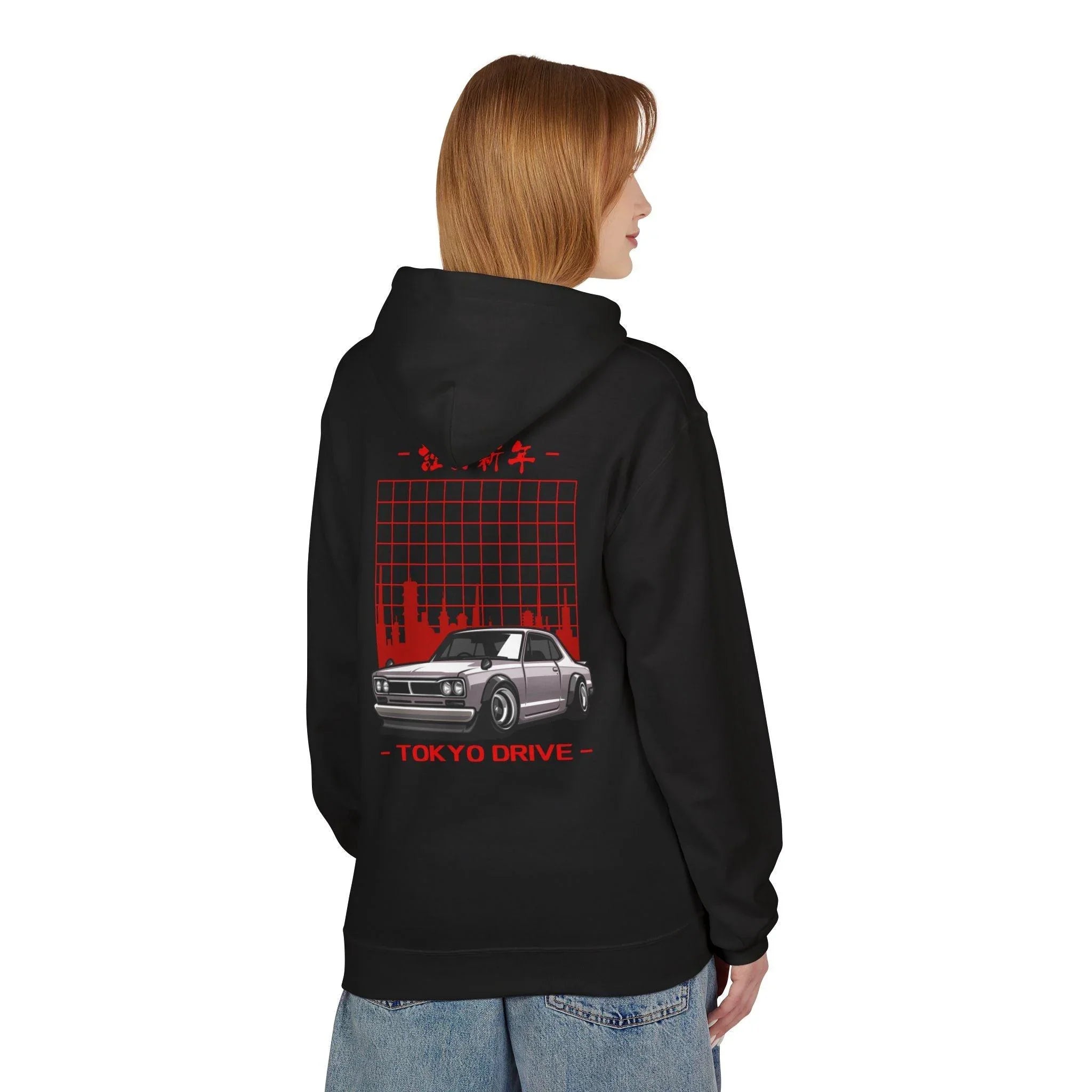Tokyo Drive Luxe Fleece Hoodie for Ultimate Comfort and Style
