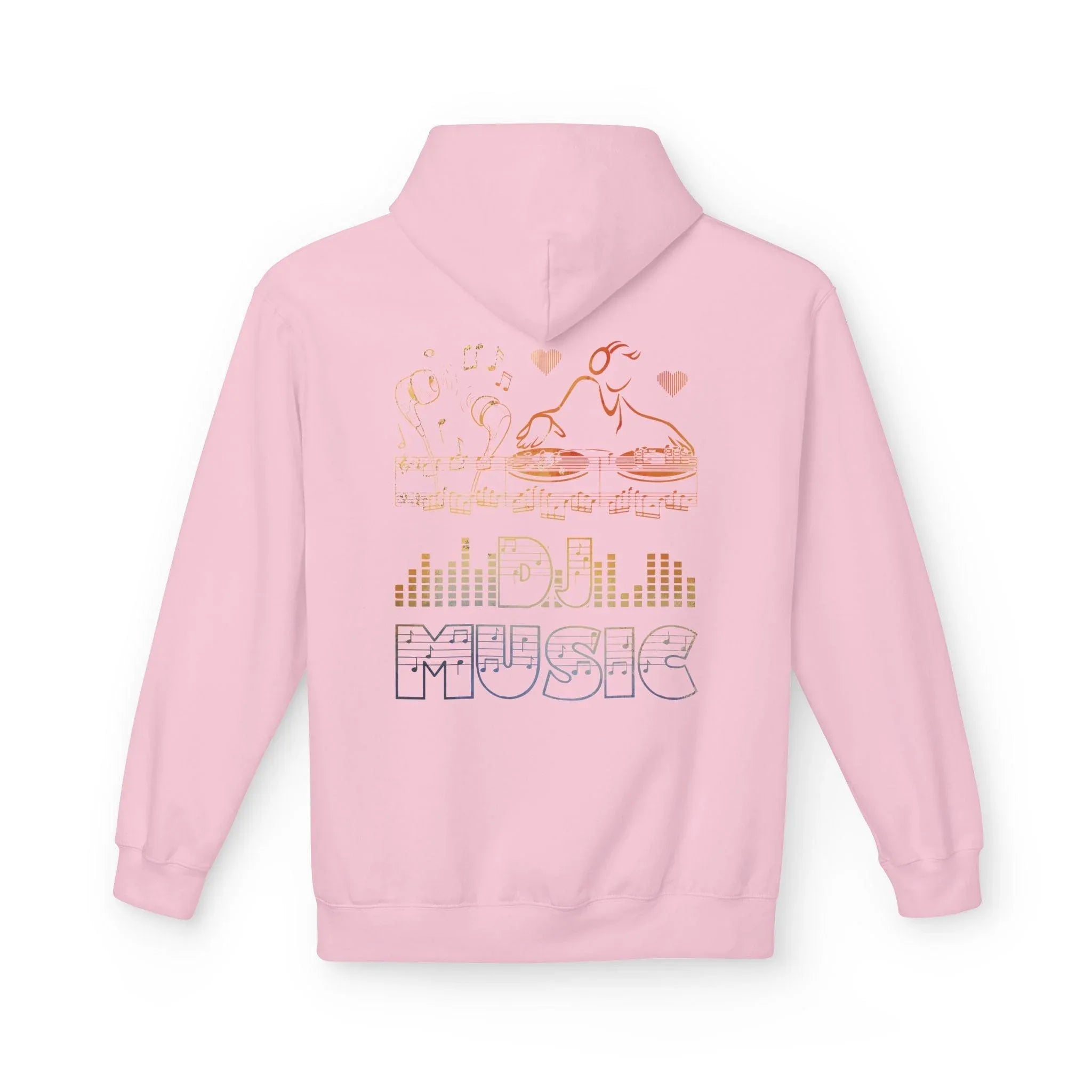 Ultimate DJ Music Lover's Fleece Hoodie: Comfort Meets Style