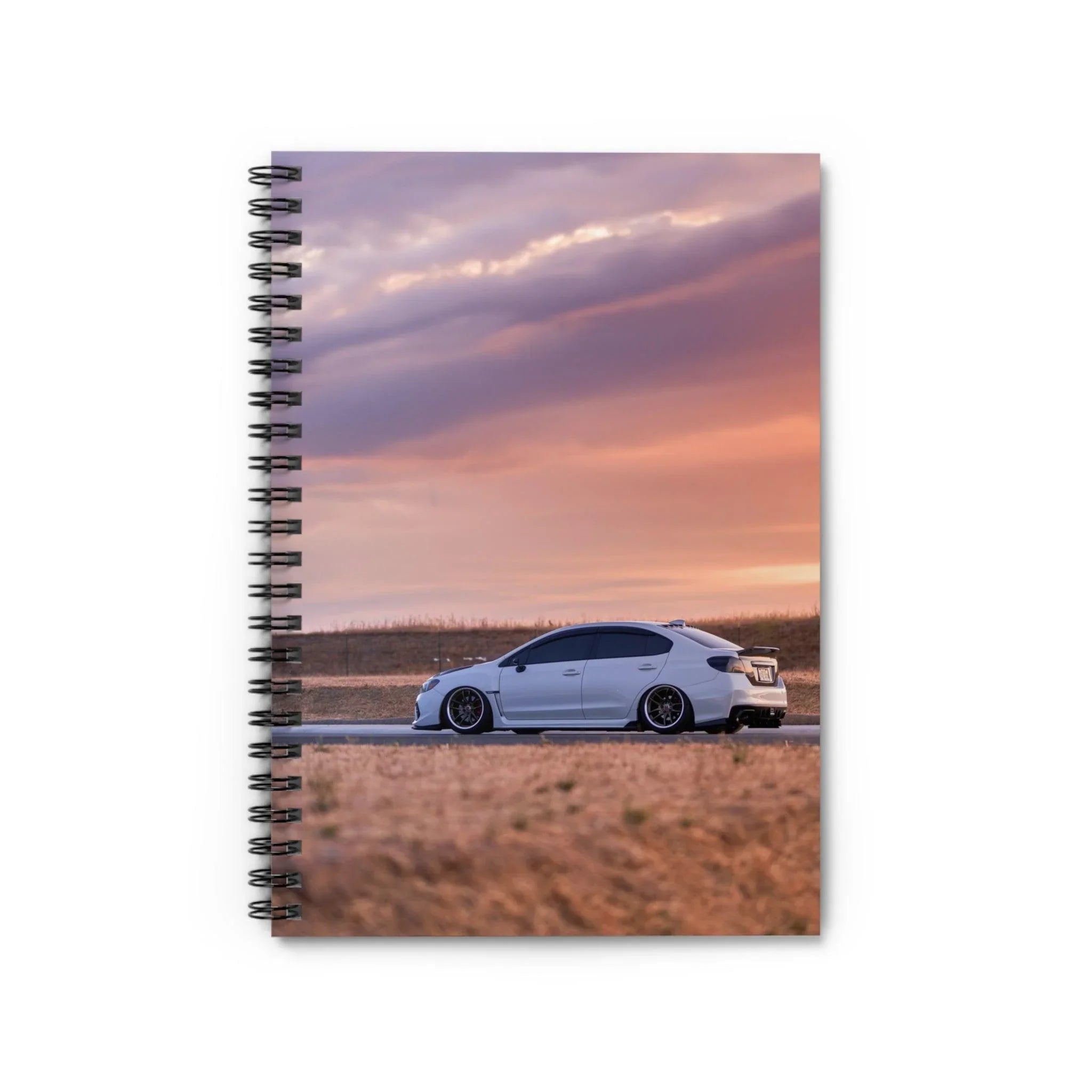 Subaru WRX Automotive Spiral Notebook #001 - Throttle Designs