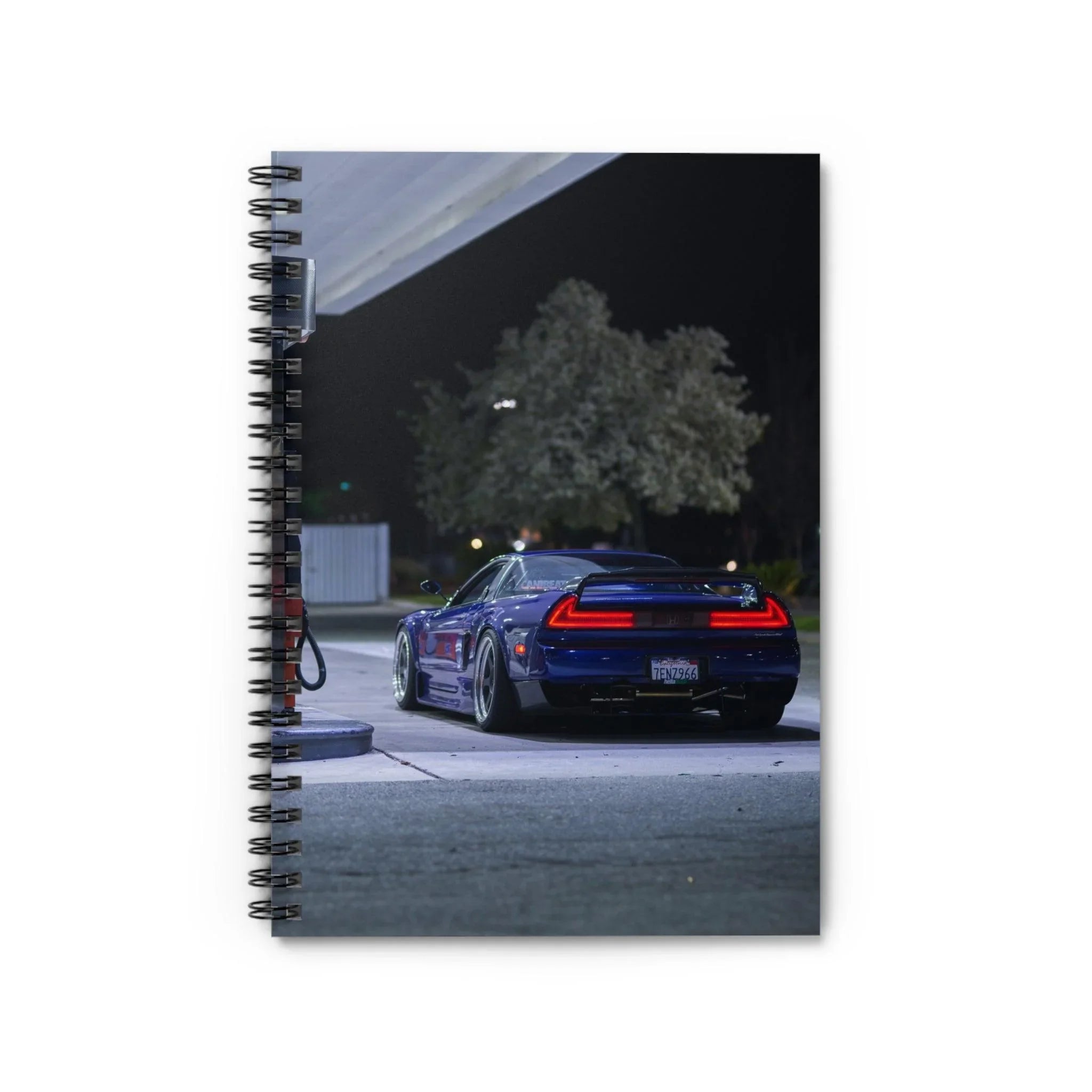 Acura NSX Automotive Spiral Notebook #001 - Throttle Designs