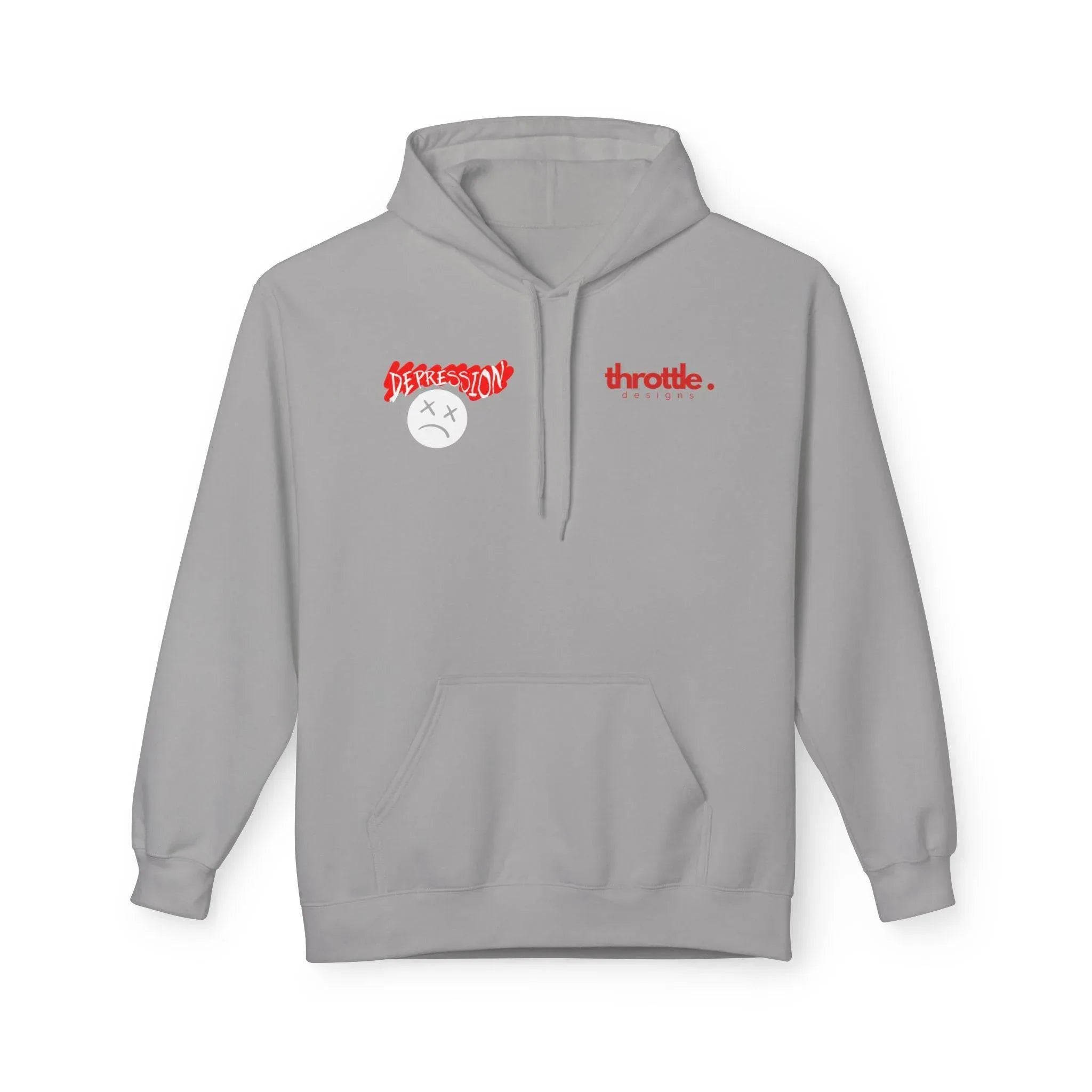 Empower Your Style: Fight Depression Fleece Hoodie for Ultimate Comfort