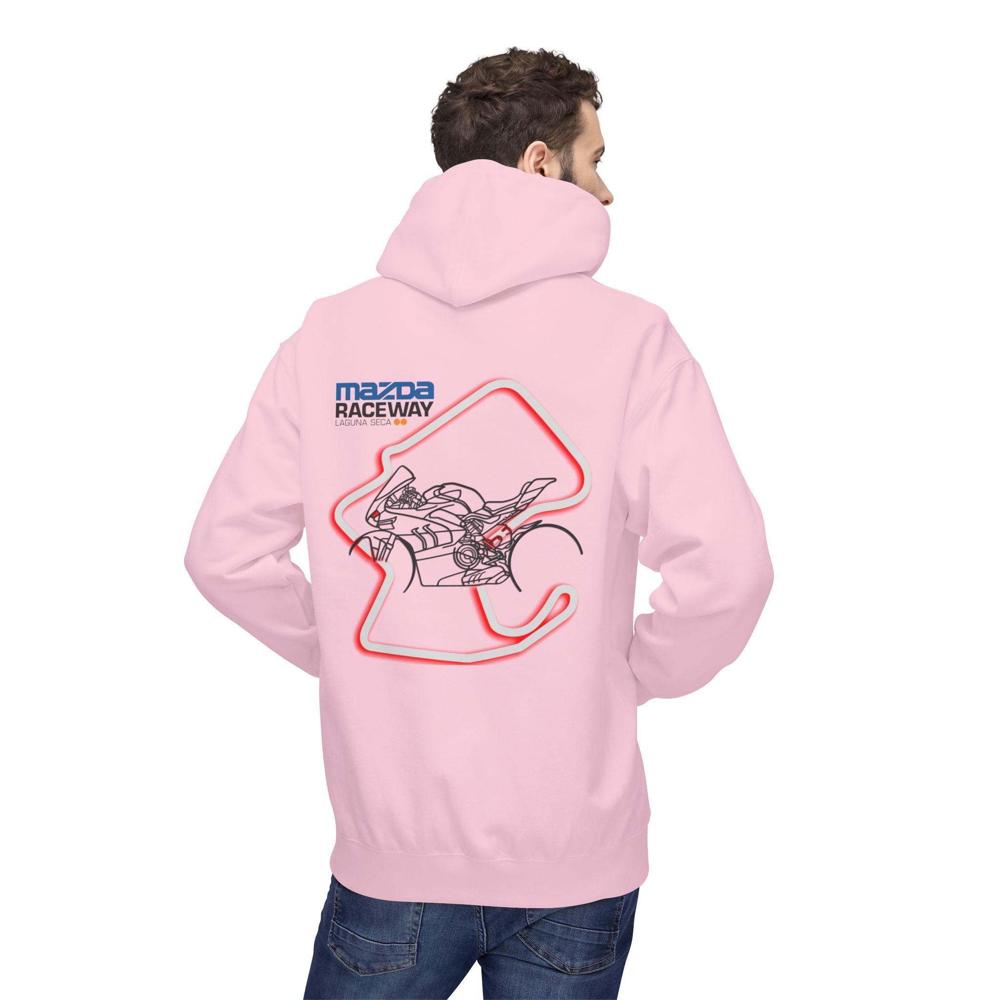 Ducati Panigale V4 SP Laguna Seca Hoodie - Red Edition for Comfort & Style