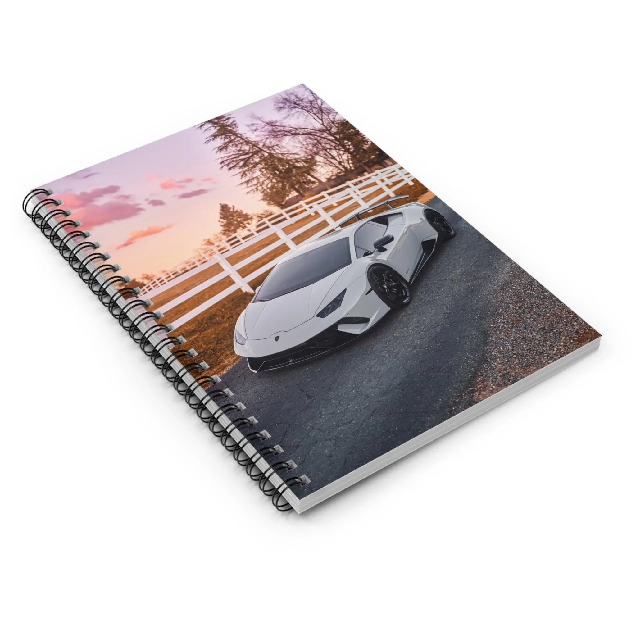 Lamborghini Huracan Automotive Spiral Notebook #045 - Throttle Designs