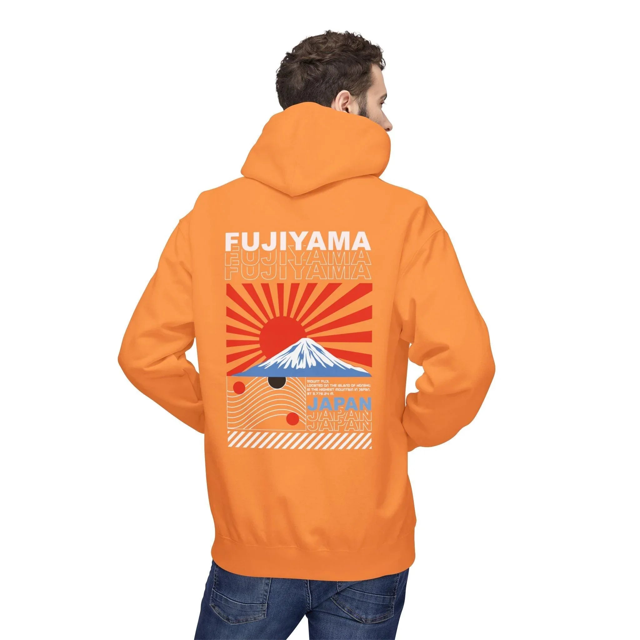 Fujiyama Japan Streetwear Cozy Fleece Hoodie - Ultimate Comfort & Style