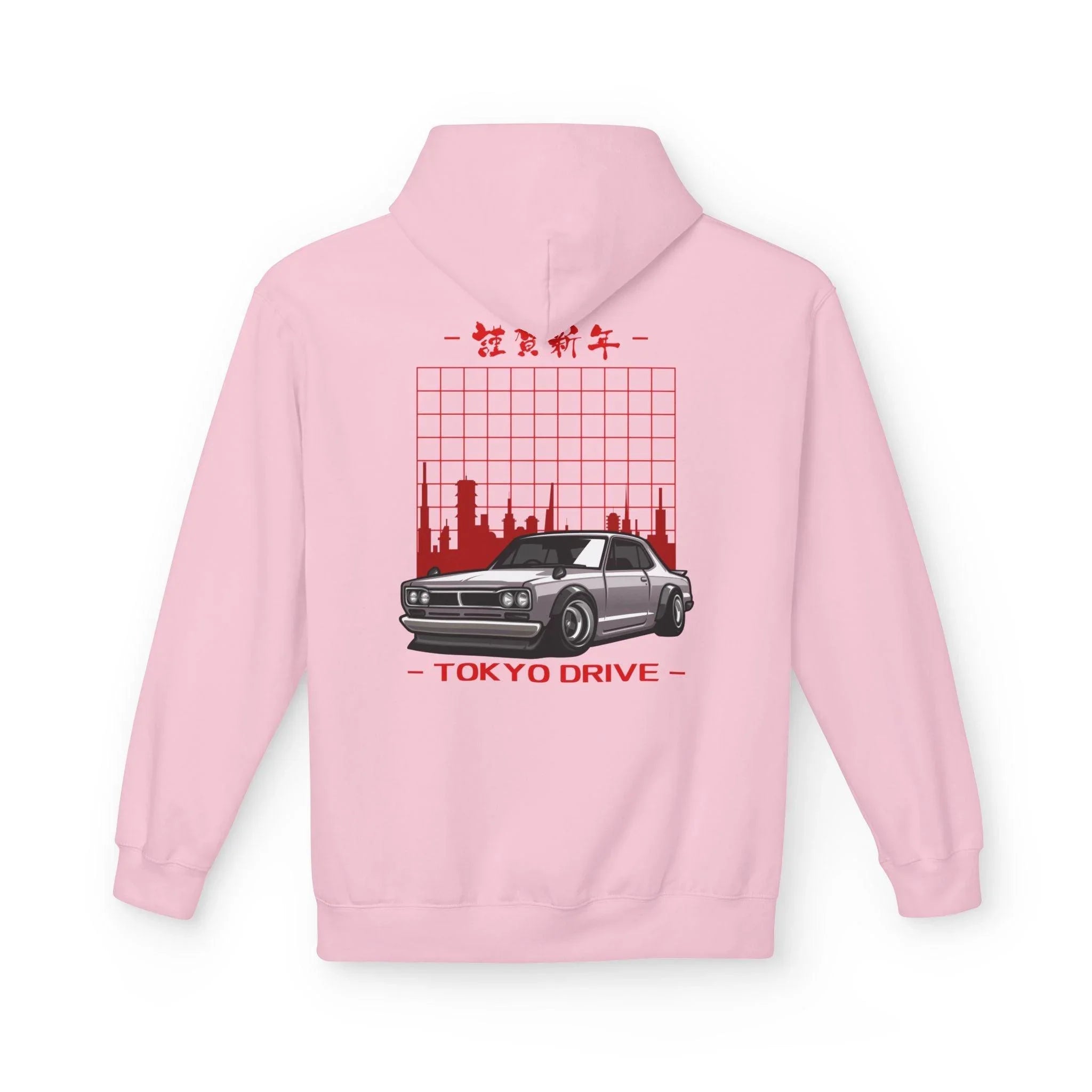 Tokyo Drive Luxe Fleece Hoodie for Ultimate Comfort and Style