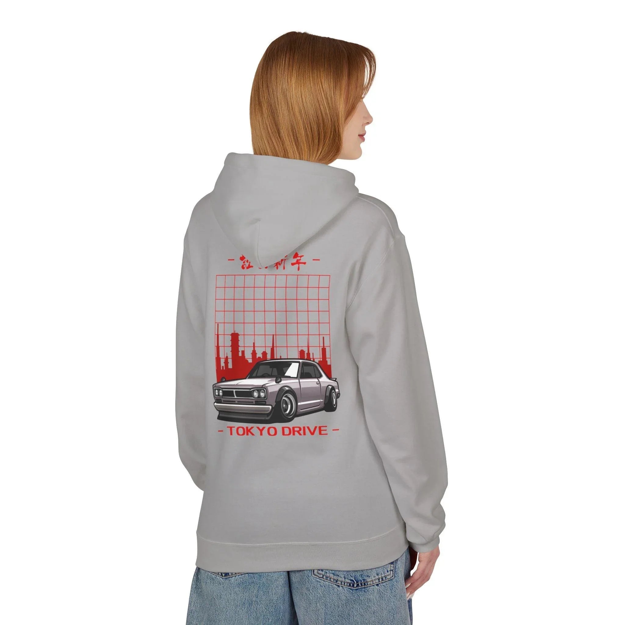 Tokyo Drive Luxe Fleece Hoodie for Ultimate Comfort and Style