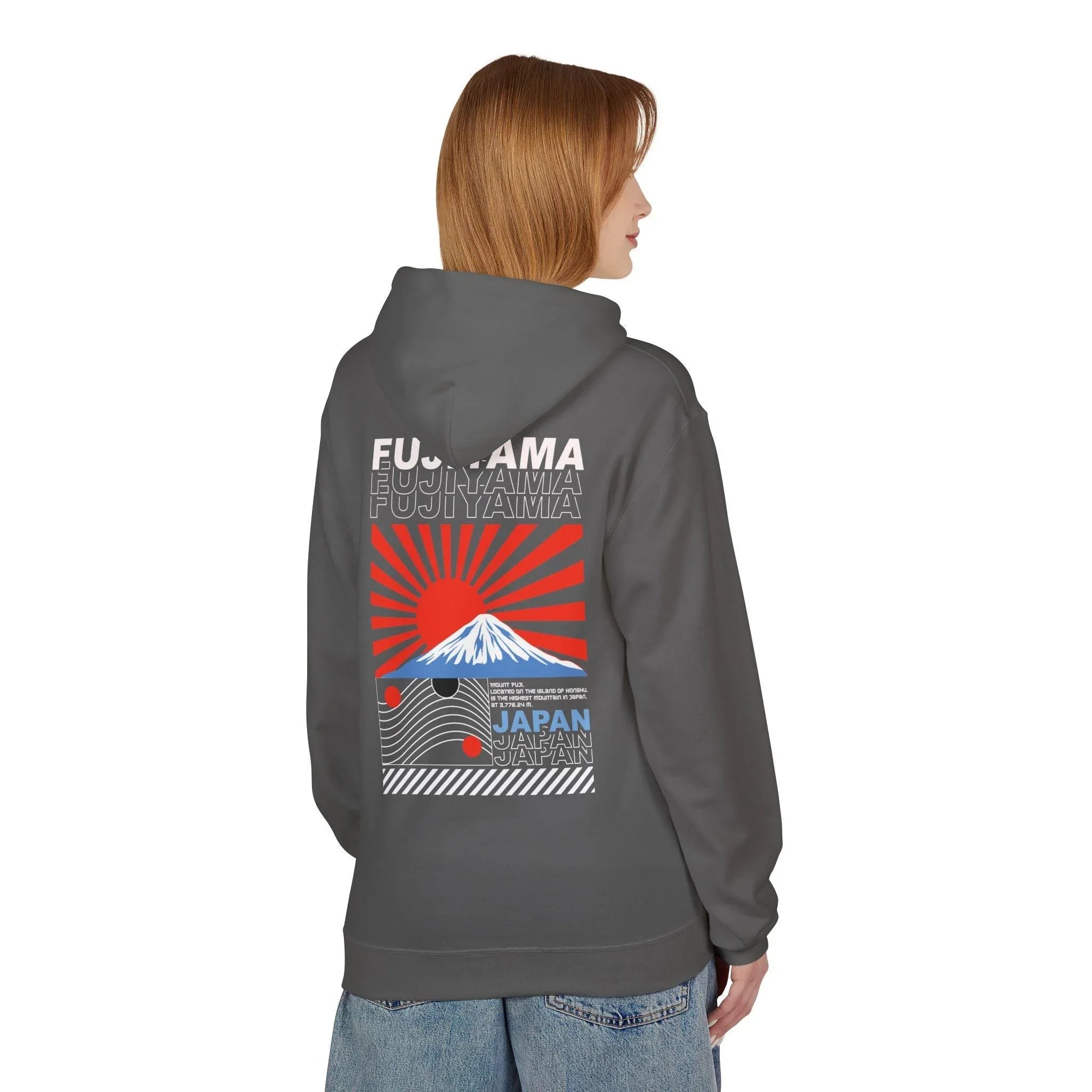 Fujiyama Japan Streetwear Cozy Fleece Hoodie - Ultimate Comfort & Style