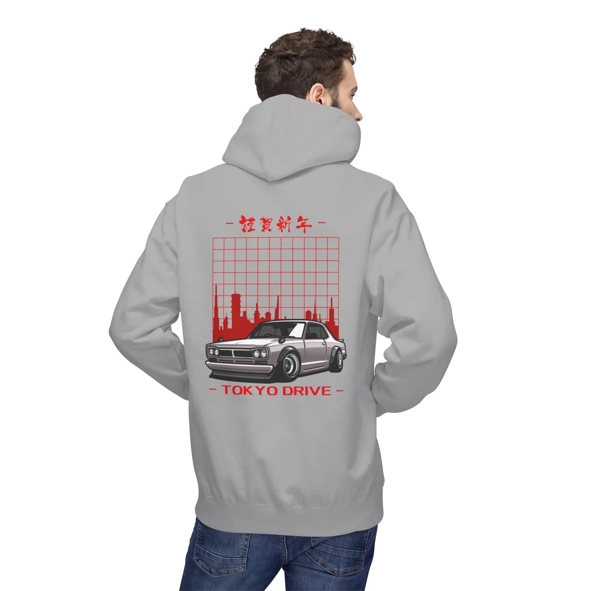 Tokyo Drive Luxe Fleece Hoodie for Ultimate Comfort and Style