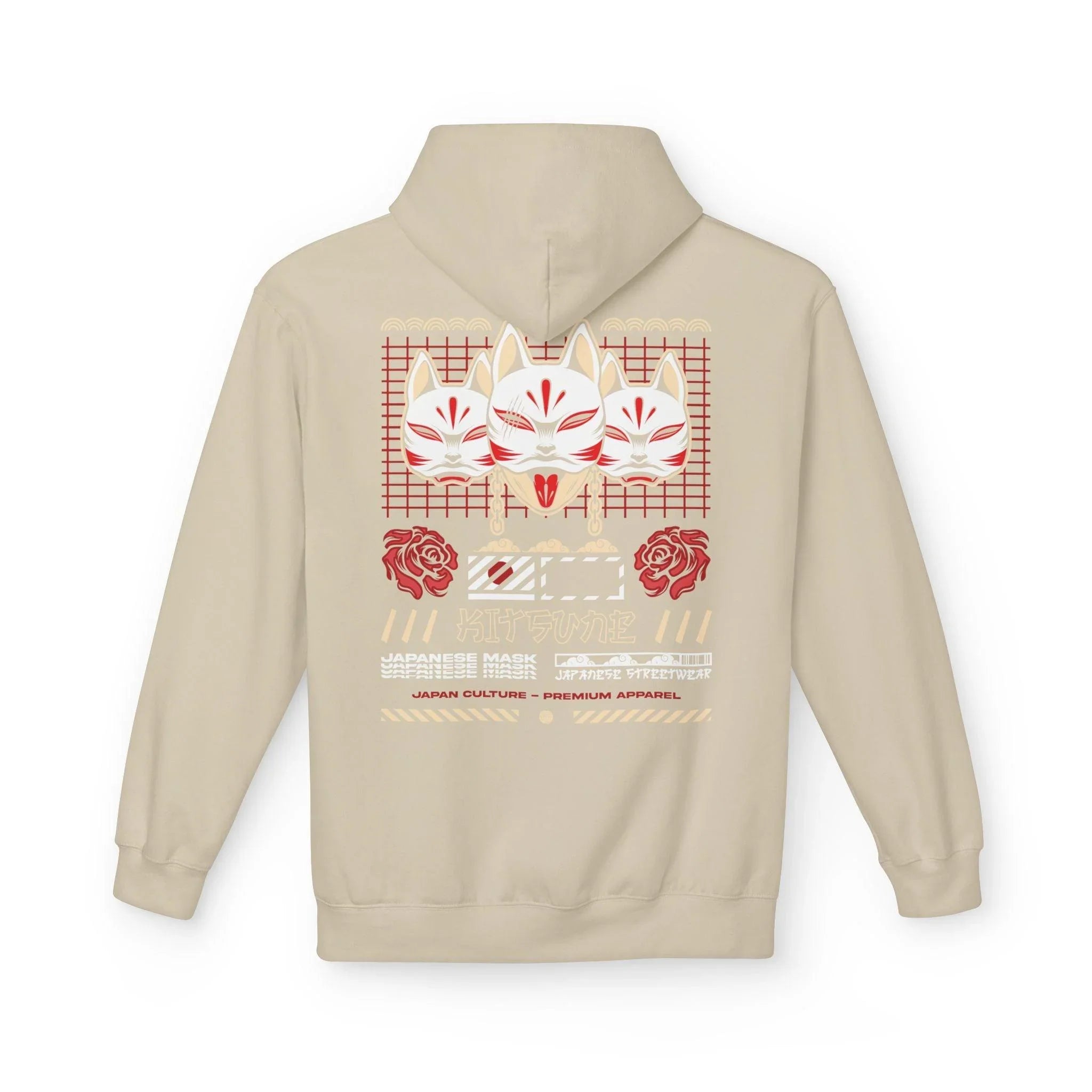 Ultimate Kitsune Japanese Streetwear Fleece Hoodie for Comfort and Style