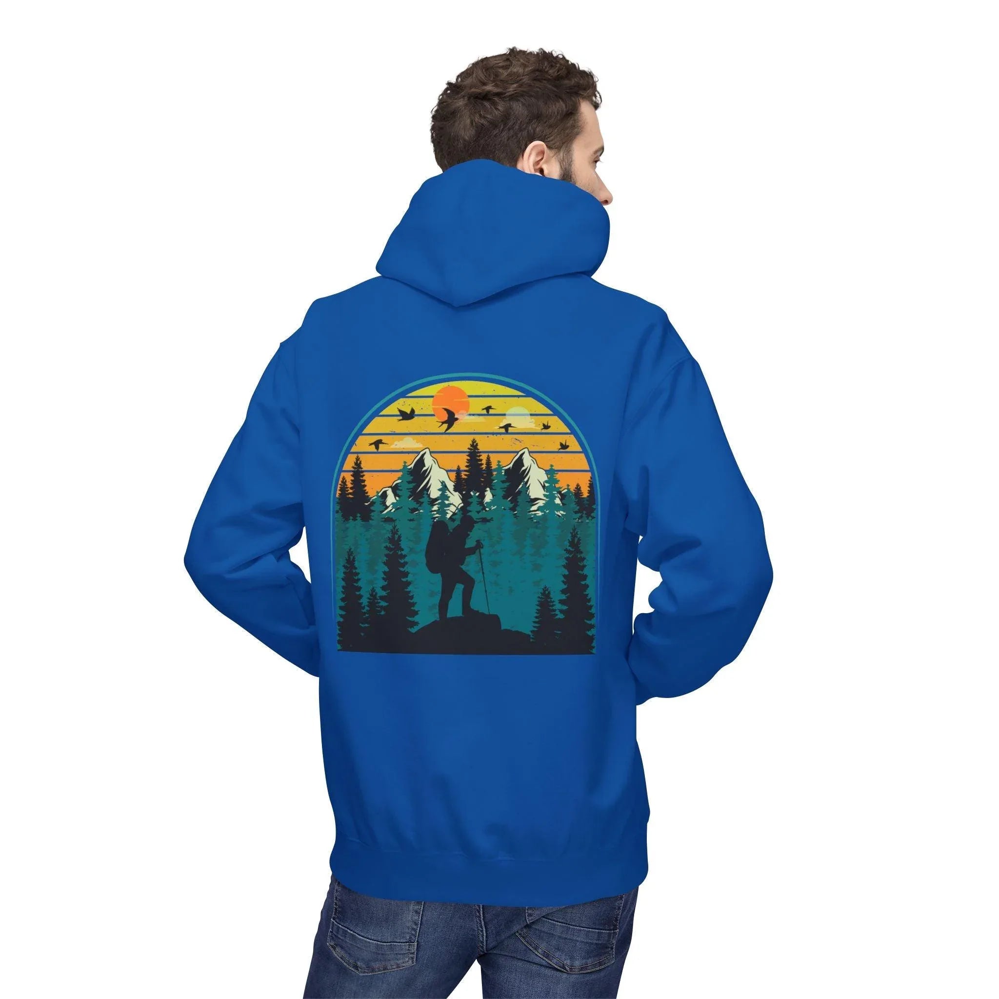 Ultimate Retro Outdoor Fleece Hoodie for Adventurers