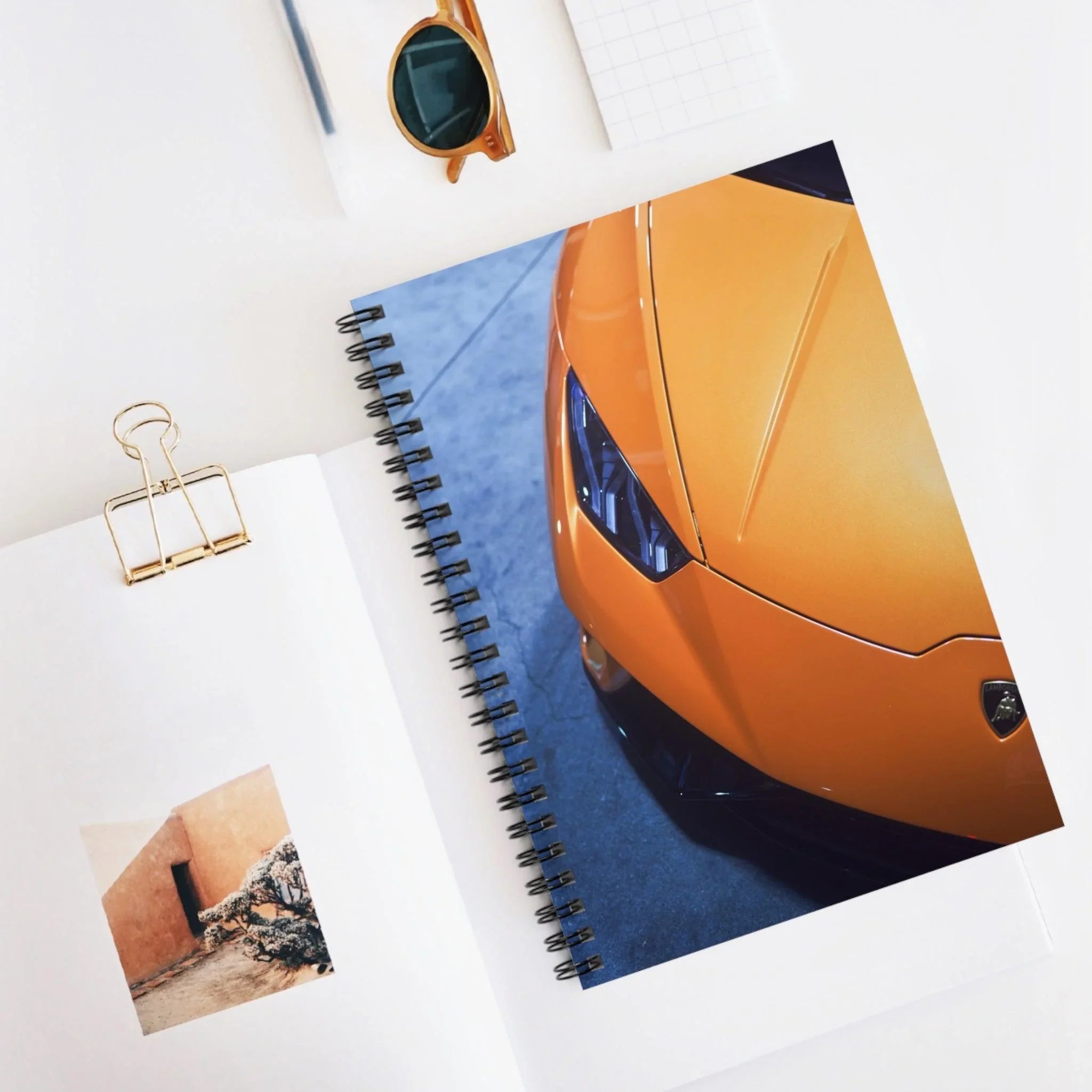 Lamborghini Huracan Automotive Spiral Notebook #022 - Throttle Designs