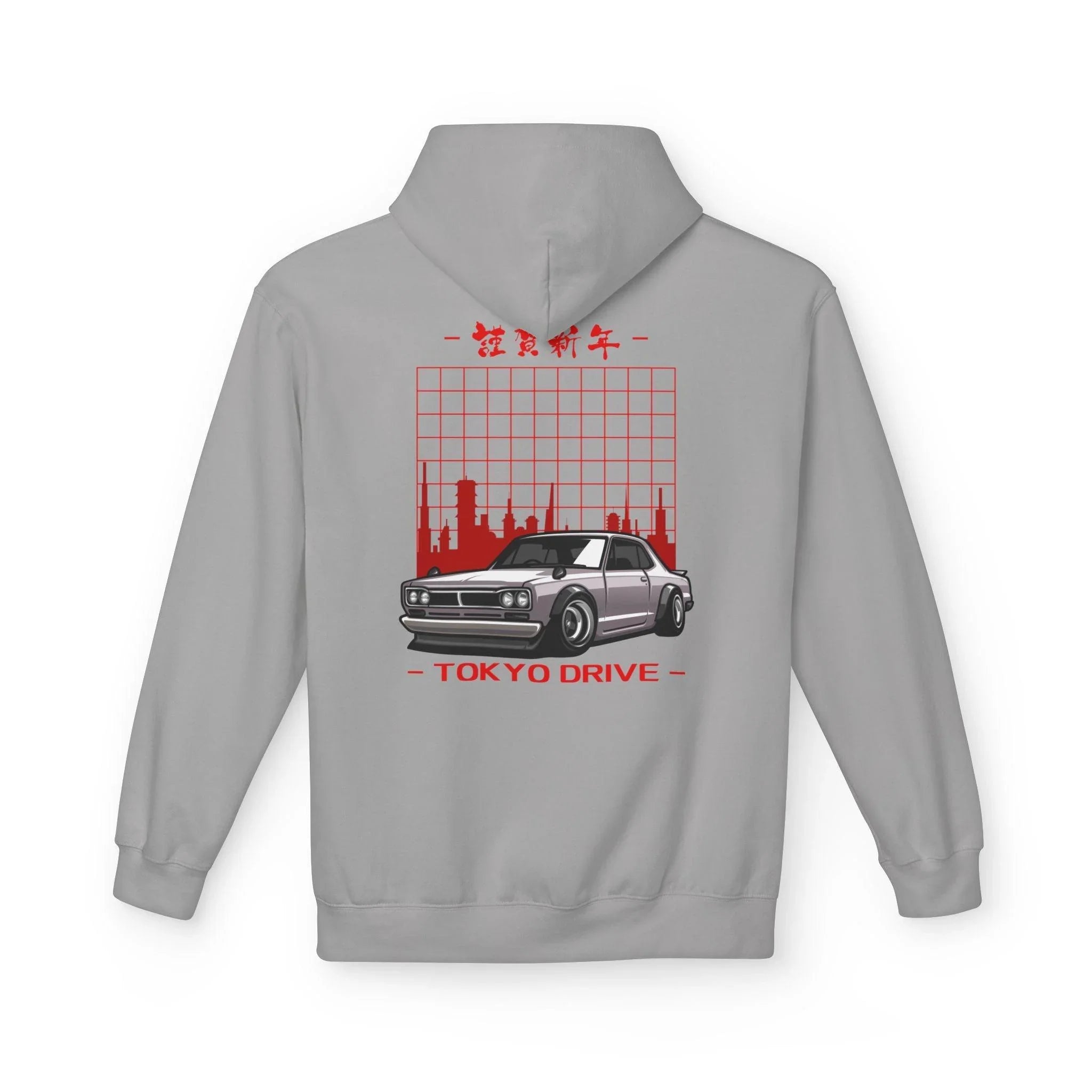 Tokyo Drive Luxe Fleece Hoodie for Ultimate Comfort and Style