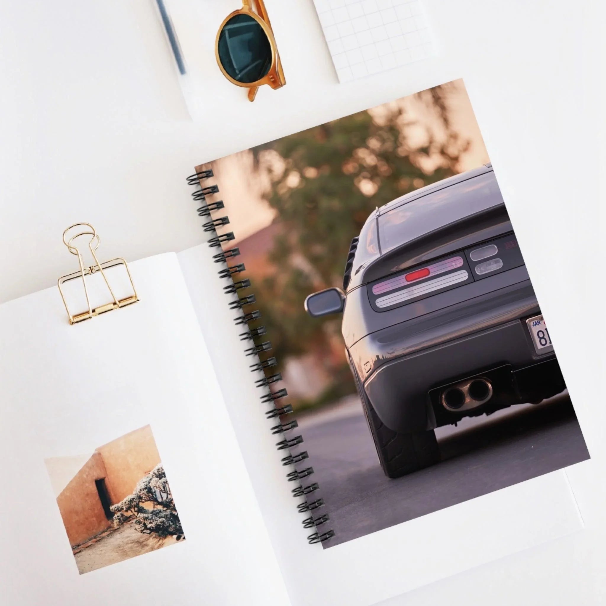 Nissan 300zx Automotive Spiral Notebook #001 - Throttle Designs