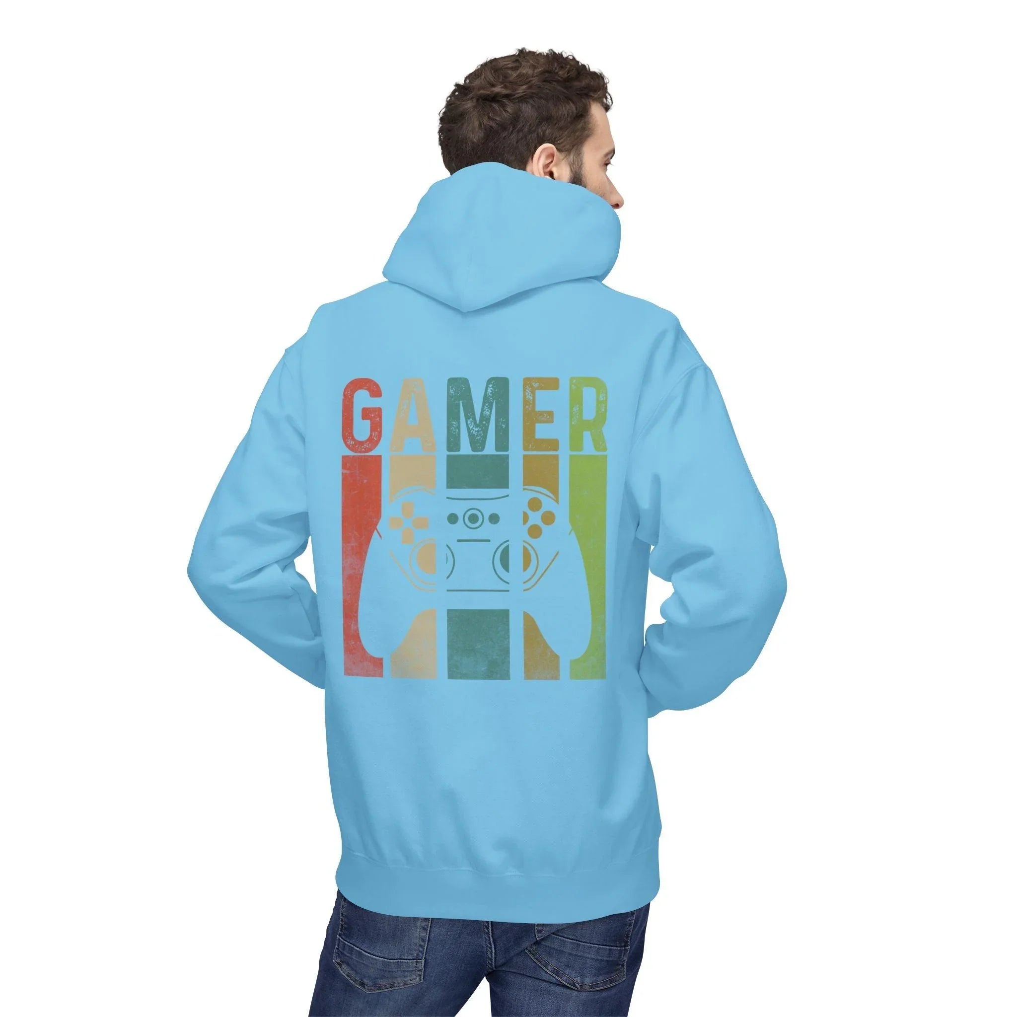 Ultimate Gamer Comfort Hoodie with Controller Design