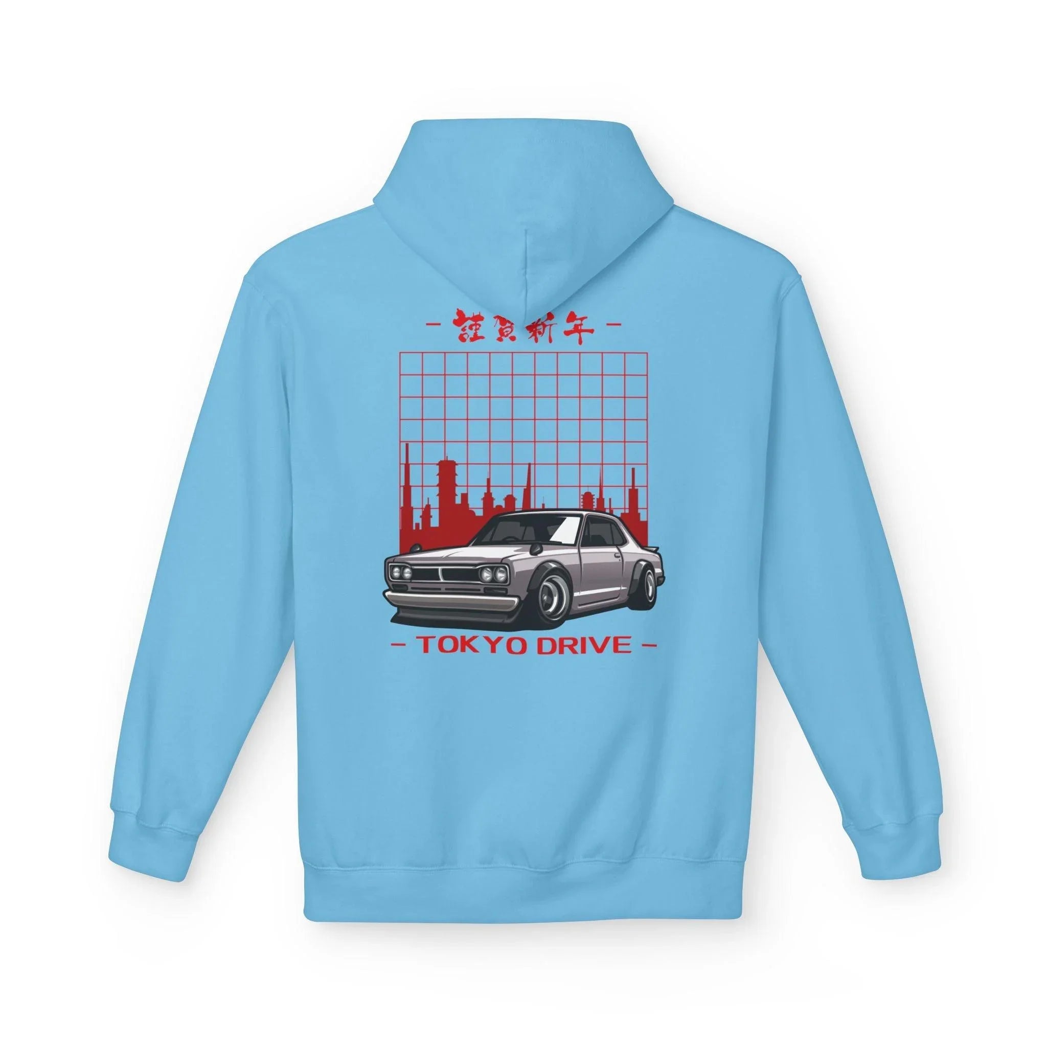 Tokyo Drive Luxe Fleece Hoodie for Ultimate Comfort and Style