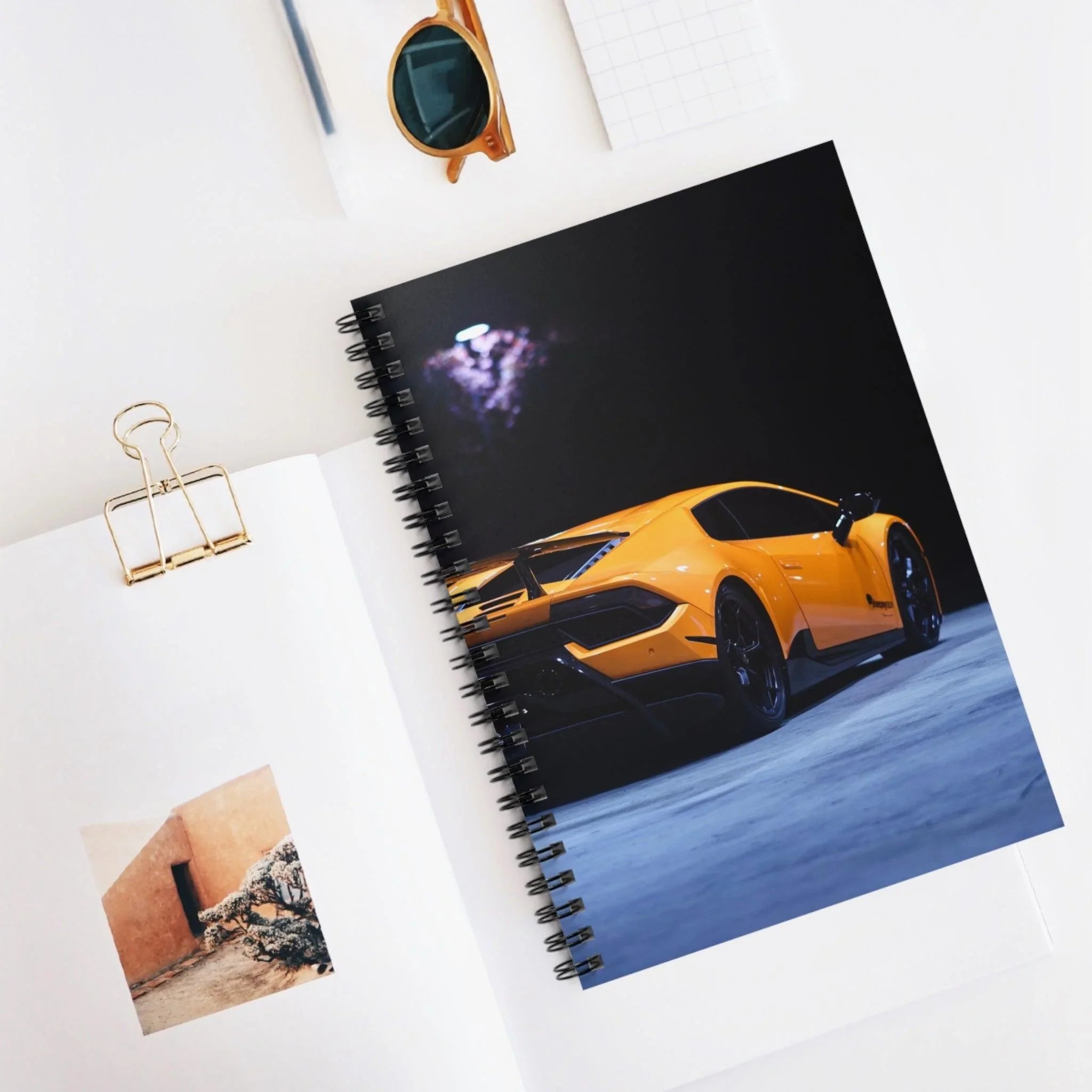 Lamborghini Huracan Automotive Spiral Notebook #030 - Throttle Designs
