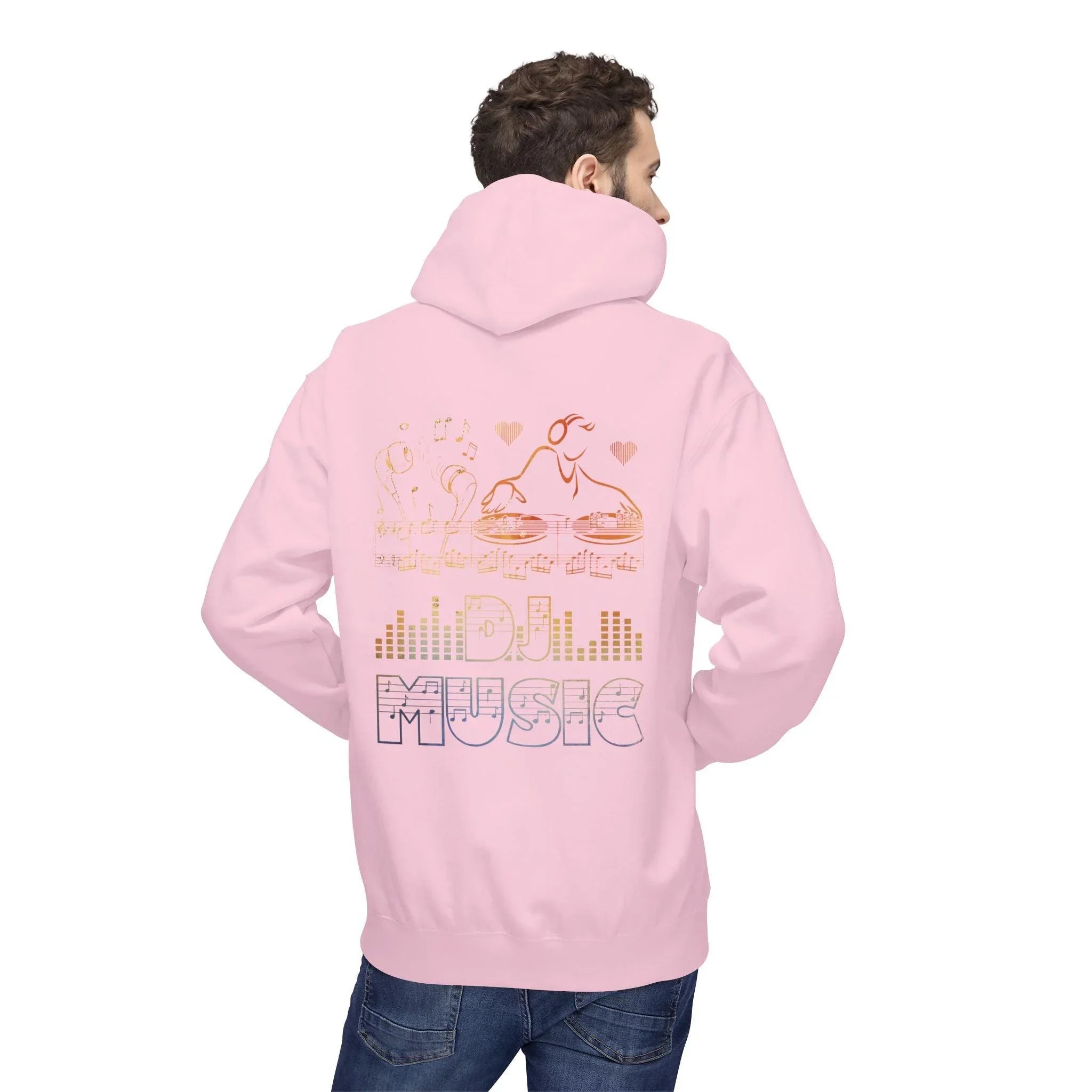 Ultimate DJ Music Lover's Fleece Hoodie: Comfort Meets Style