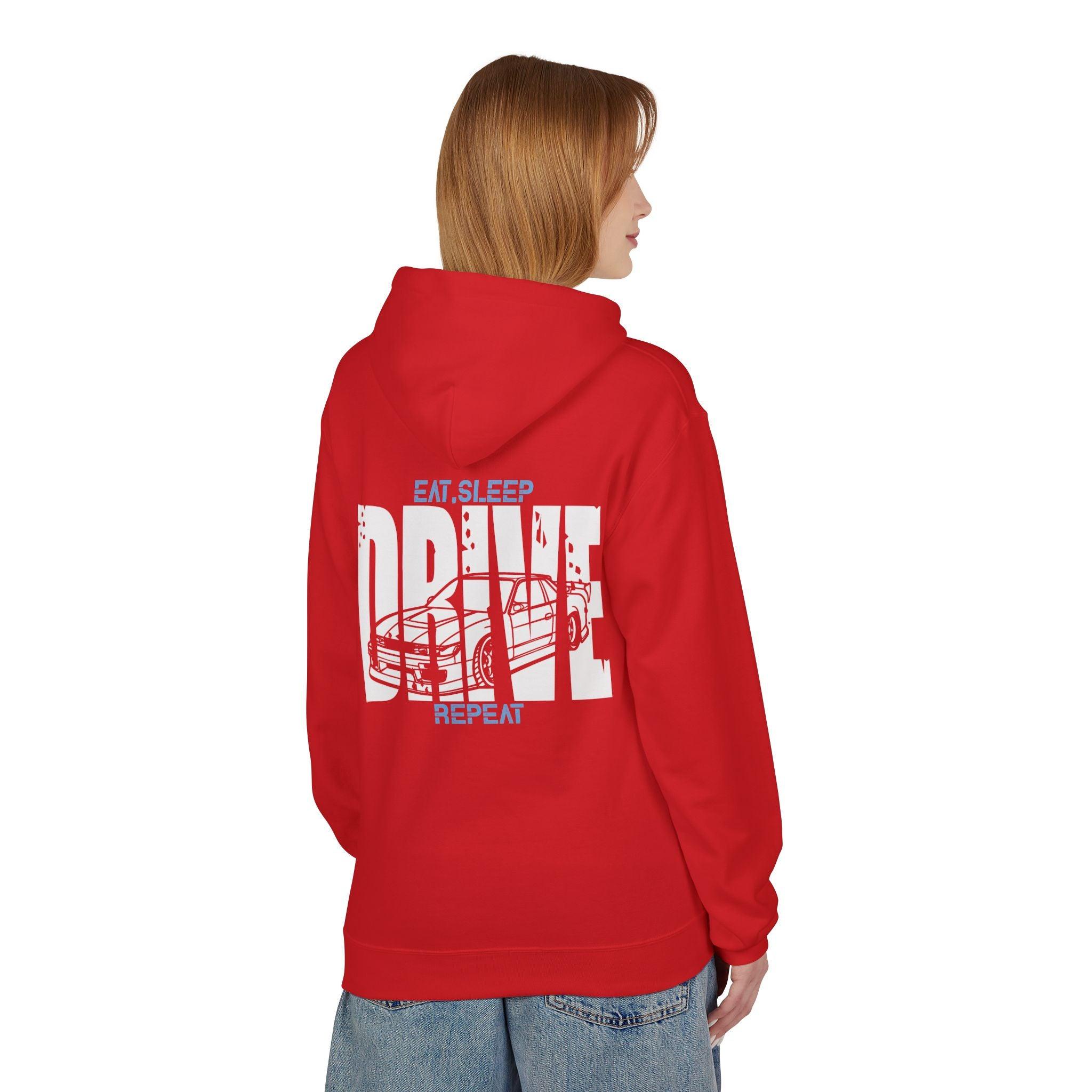 Nissan 240sx Silvia DRIVE Fleece Hoodie for Ultimate Comfort and Style