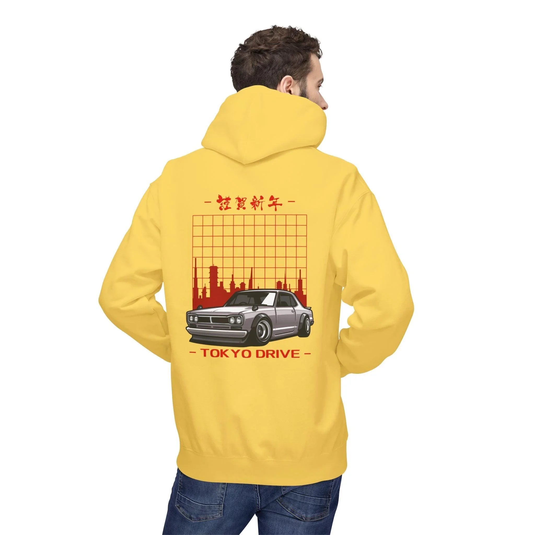 Tokyo Drive Luxe Fleece Hoodie for Ultimate Comfort and Style
