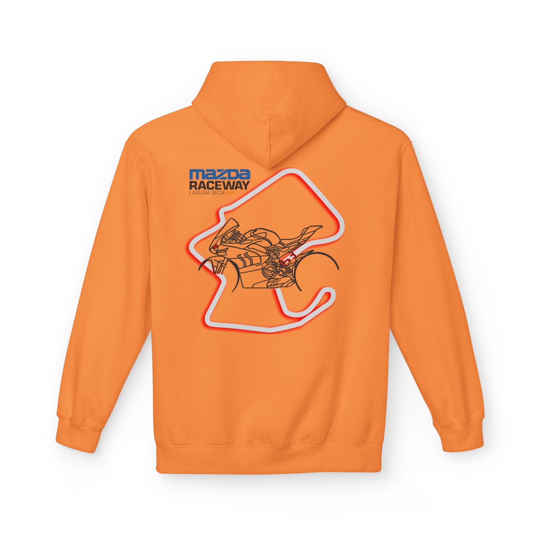 Ducati Panigale V4 SP Laguna Seca Hoodie - Red Edition for Comfort & Style