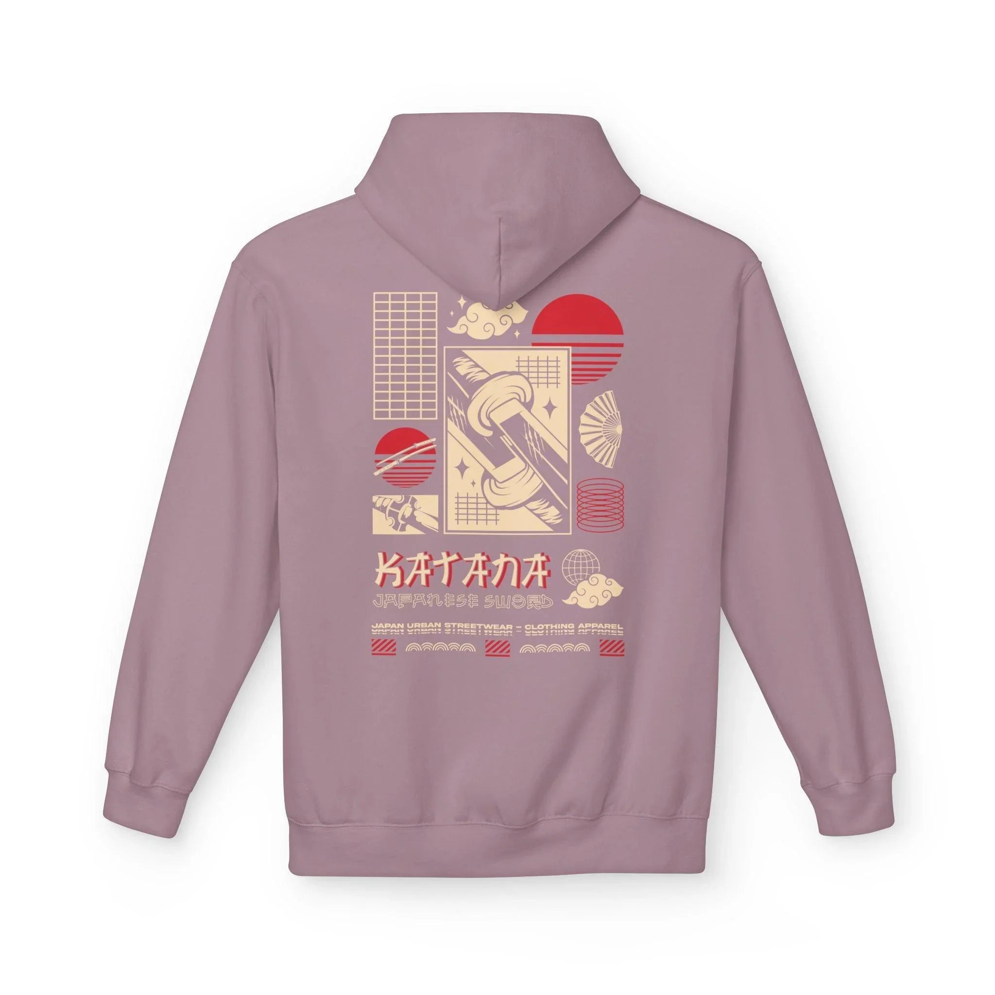 Ultimate "Katana" Japanese Fleece Hoodie for Stylish Streetwear Enthusiasts