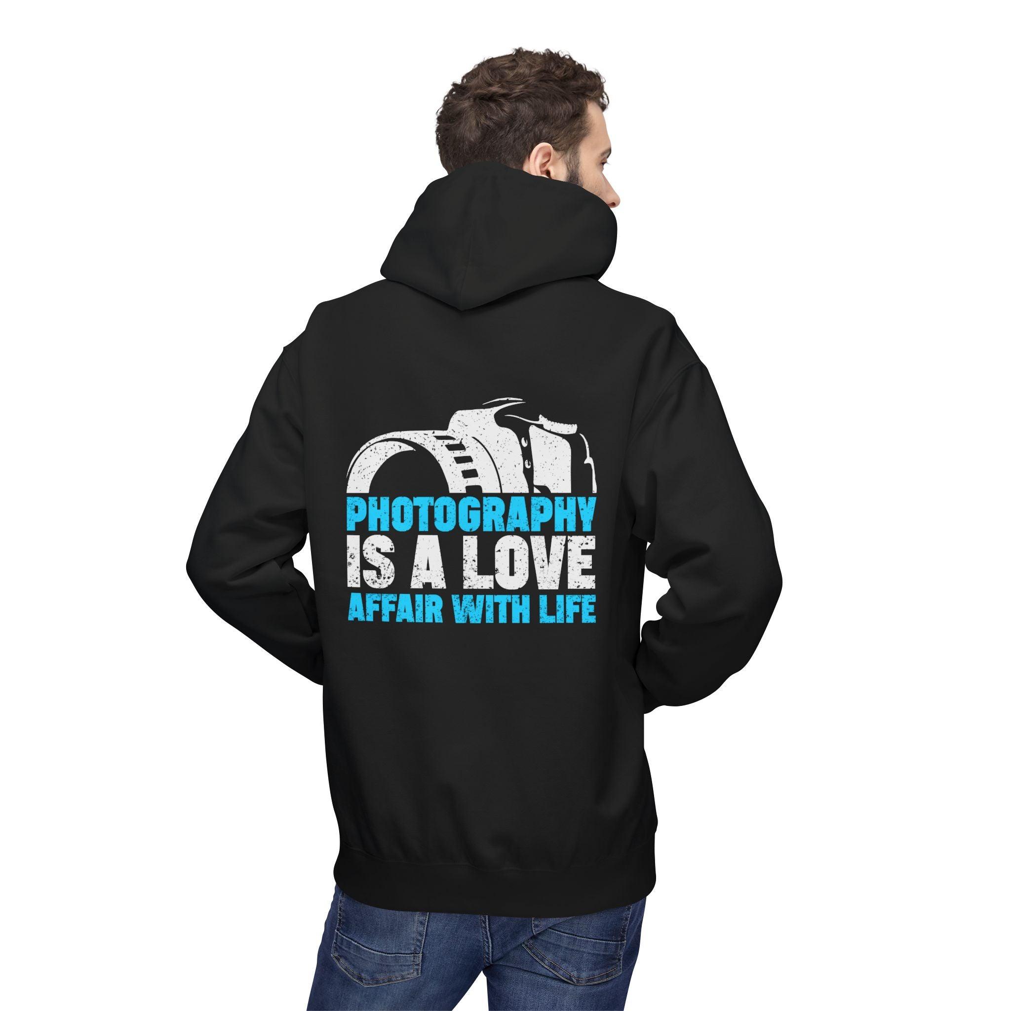 Cozy Fleece Hoodie for Photography Lovers: Embrace Life's Moments in Style