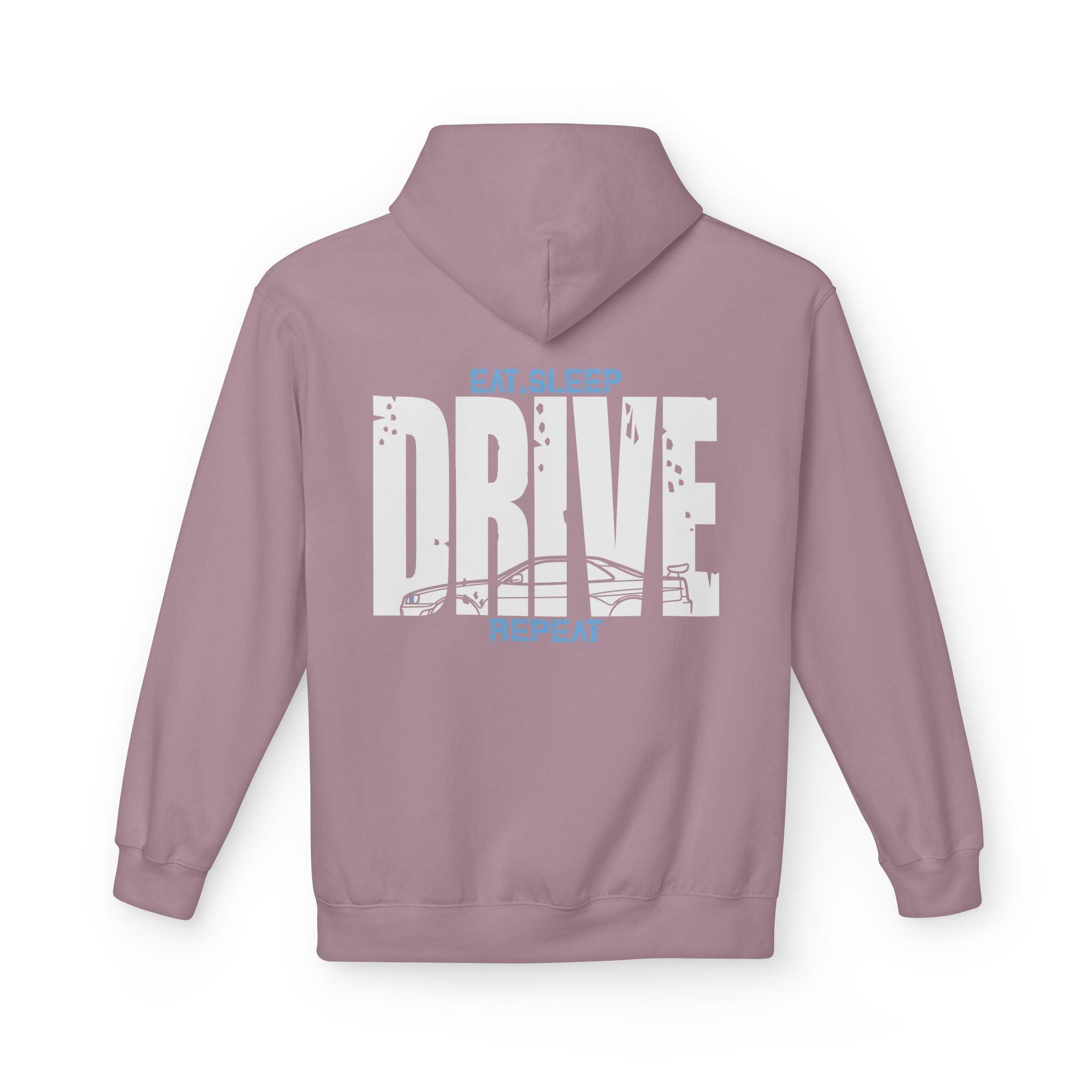 Nissan R34 GTR DRIVE Hoodie - Stylish Fleece for Car Enthusiasts