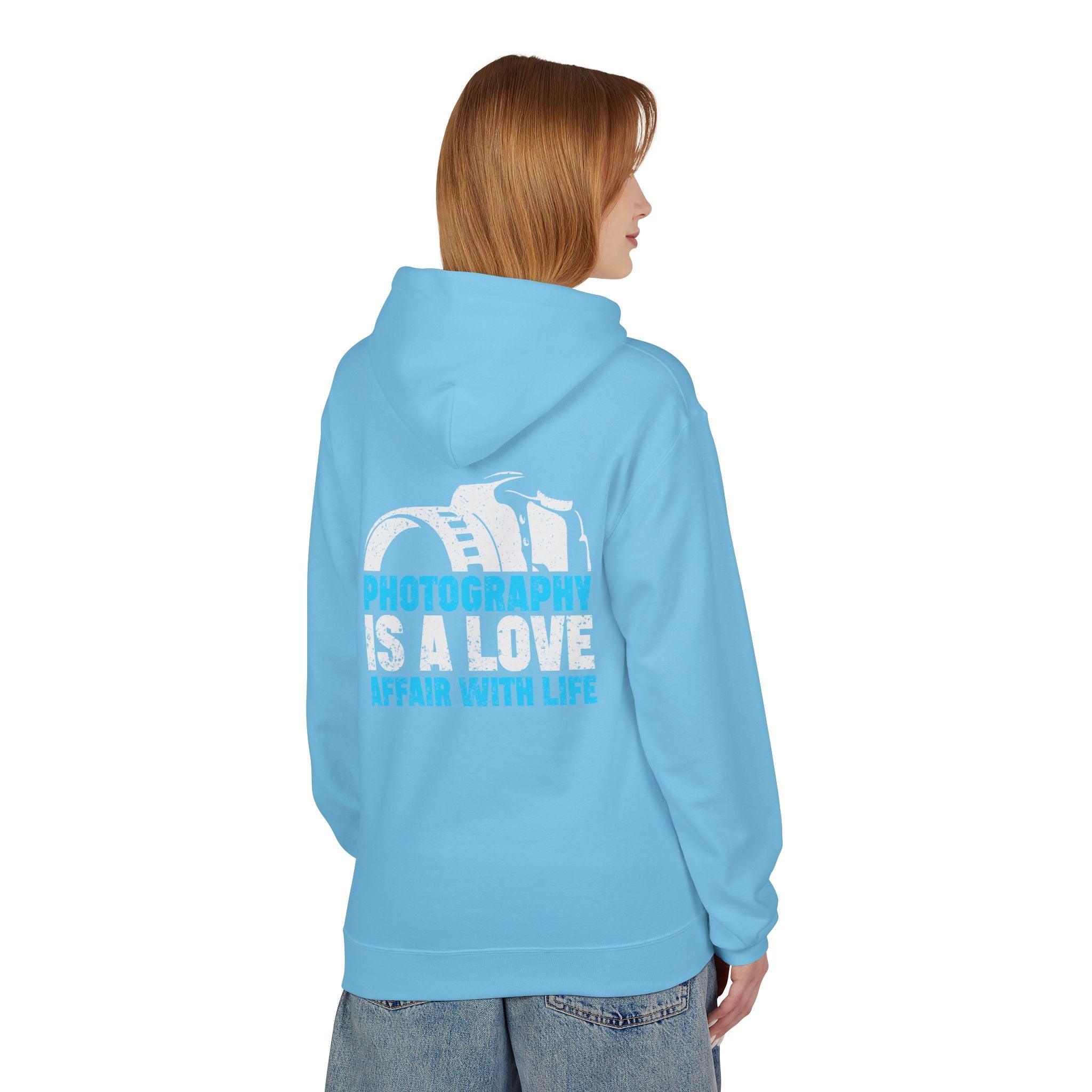Cozy Fleece Hoodie for Photography Lovers: Embrace Life's Moments in Style