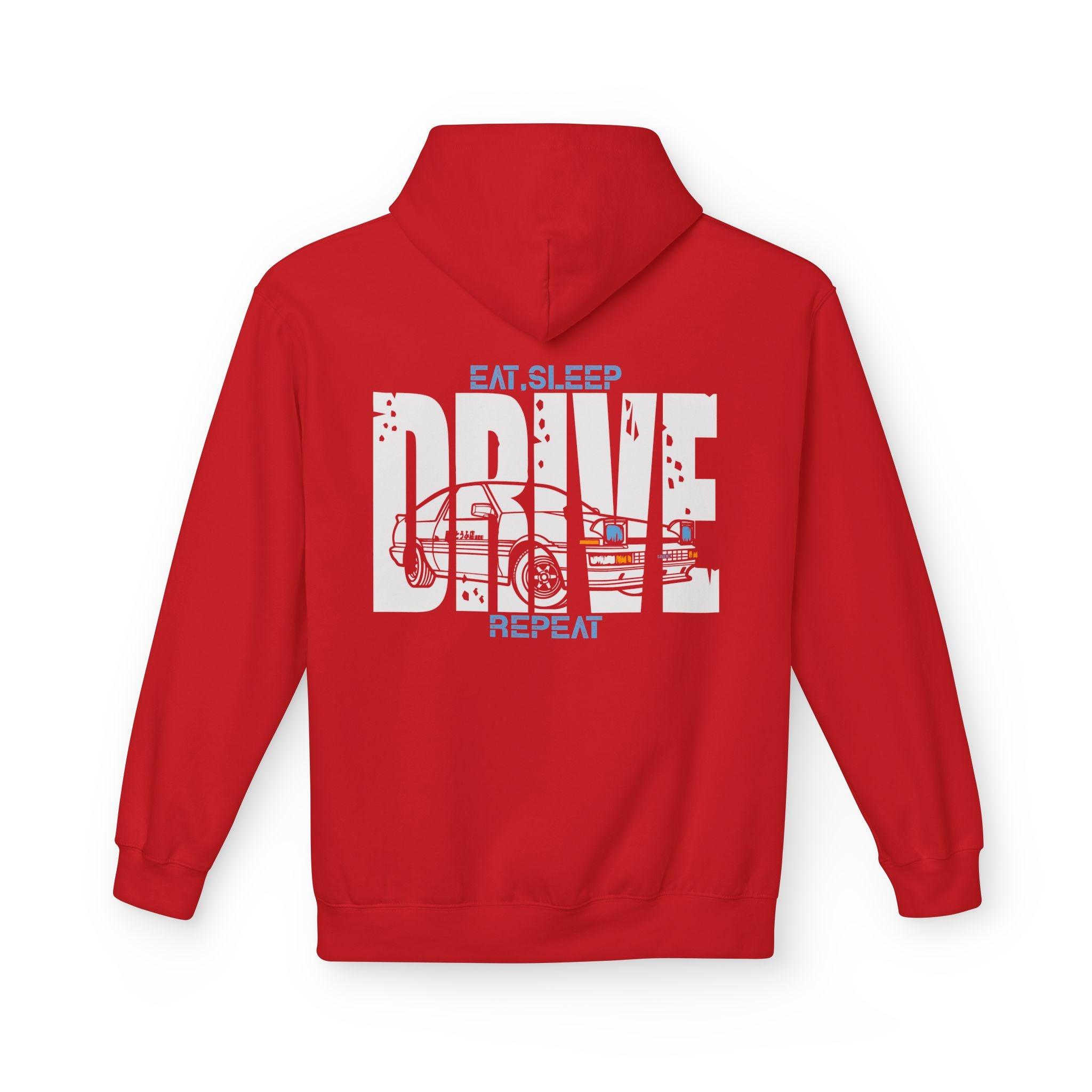 Toyota AE86 Trueno Fleece Hoodie for Car Enthusiasts - Premium Quality