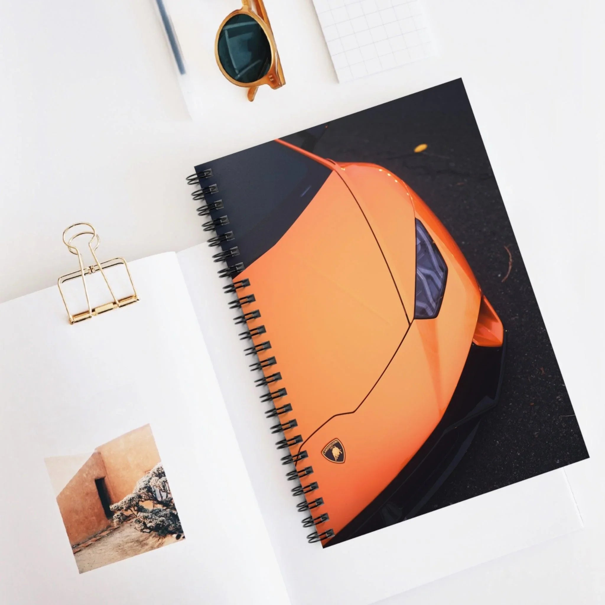 Lamborghini Huracan Automotive Spiral Notebook #017 - Throttle Designs