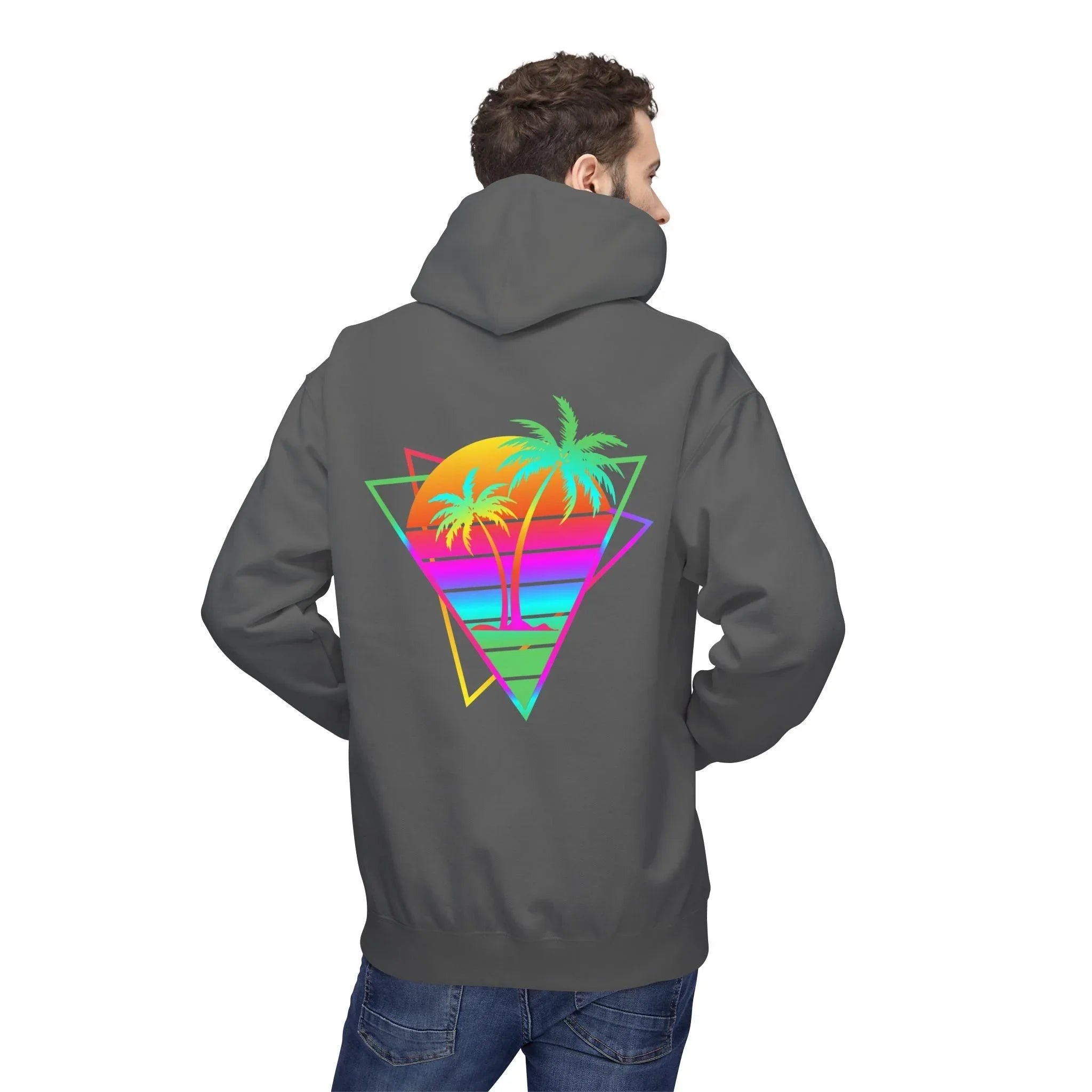 Vaporwave Vintage Fleece Hoodie for Ultimate Comfort and Style