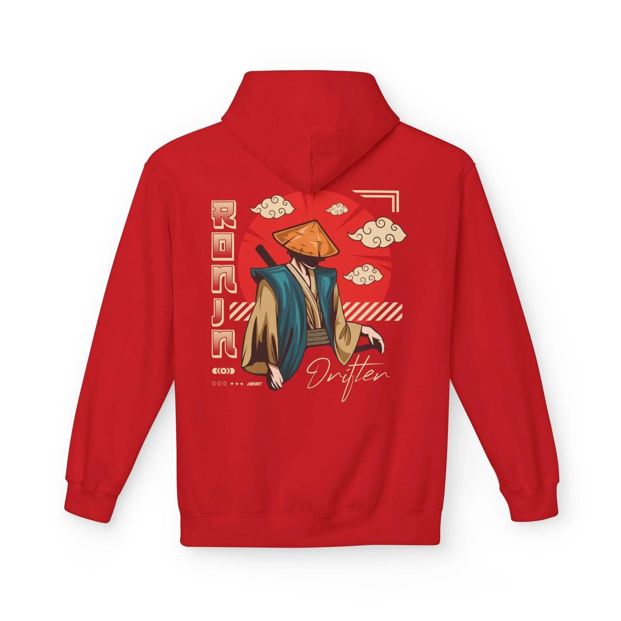 Ultimate Ronin Drifter Japanese Streetwear Fleece Hoodie for Trendsetters