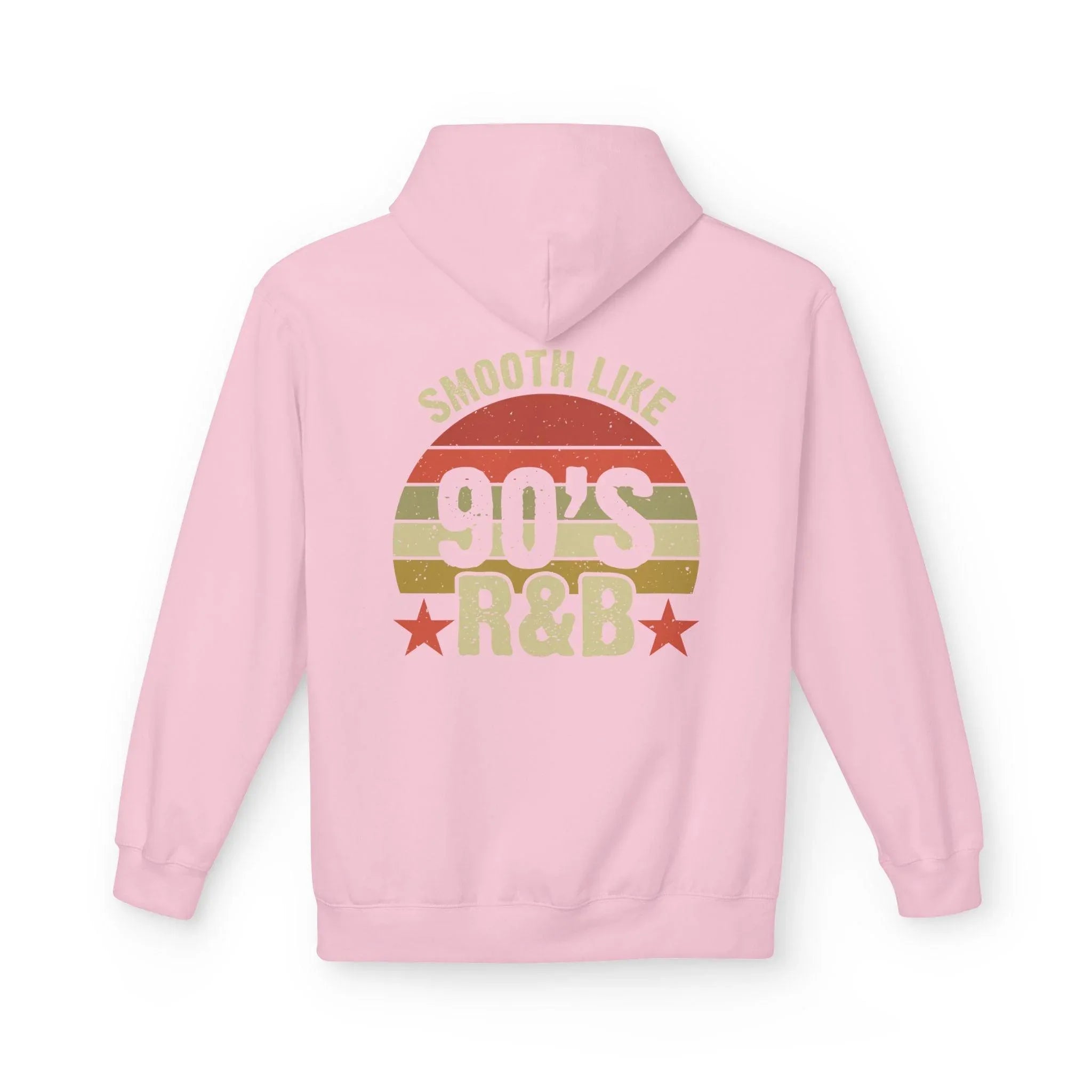 Retro Vibes Fleece Hoodie - Embrace the Comfort of 90's R&B Style