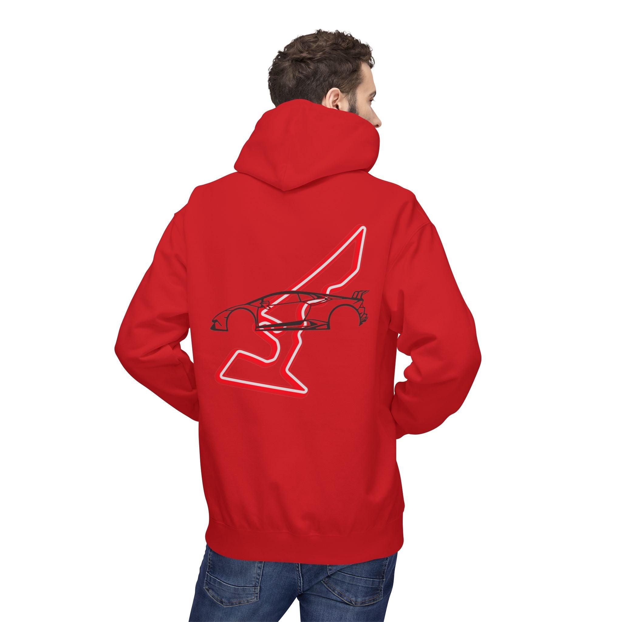 Red Huracan Performante Circuit of the Americas Fleece Hoodie