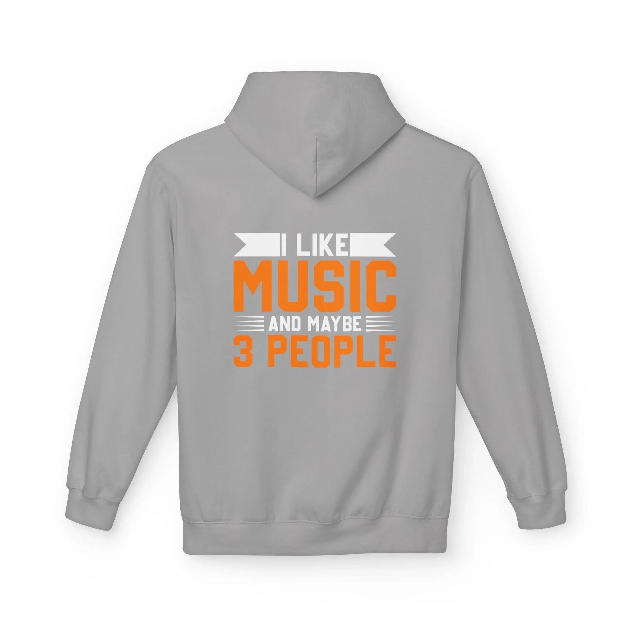 Cozy Up with the "I Love Music & My 3 People" Fleece Hoodie